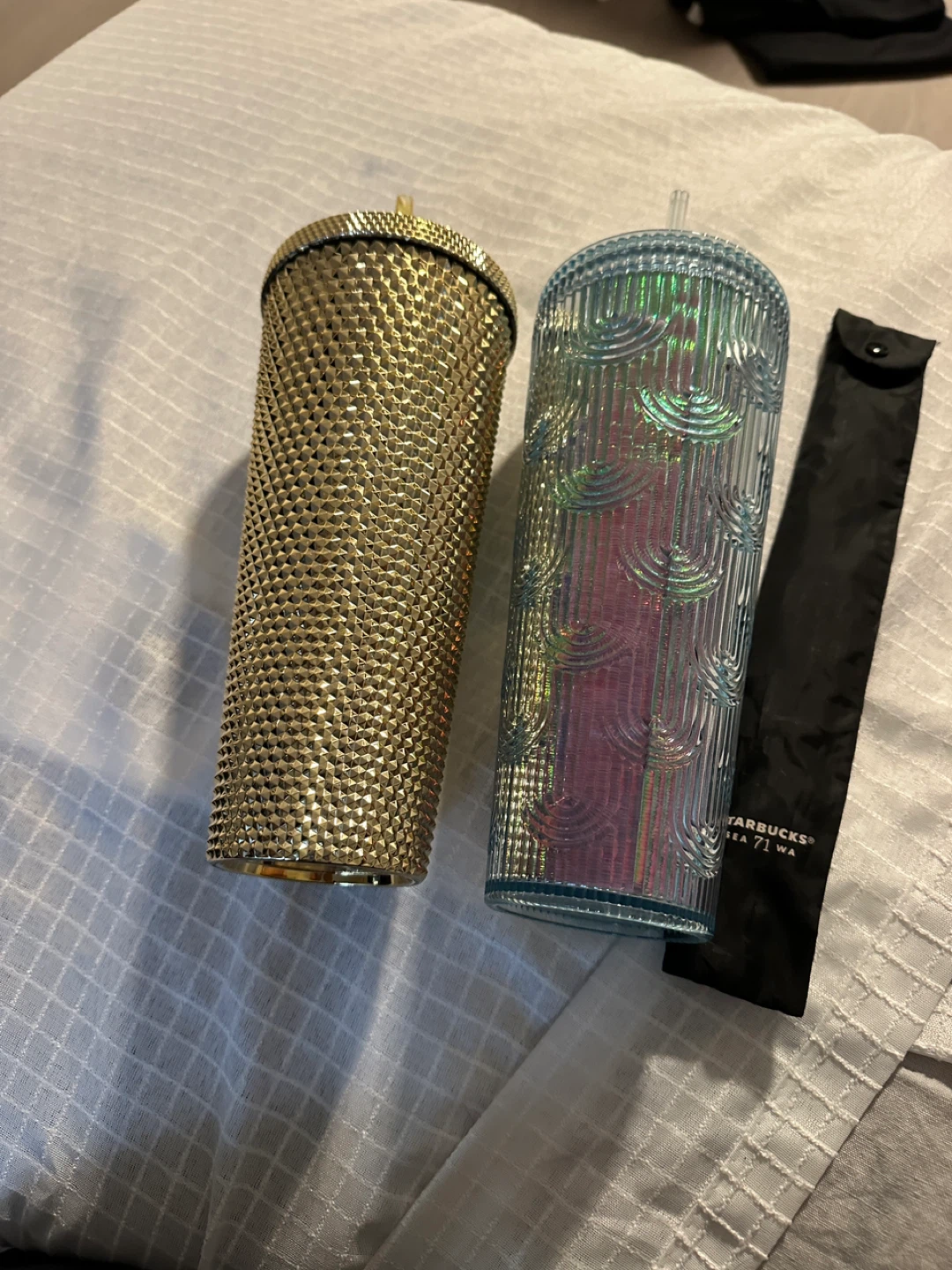 Starbucks Tumblers - Gold Studded & Iridescent - photo 2