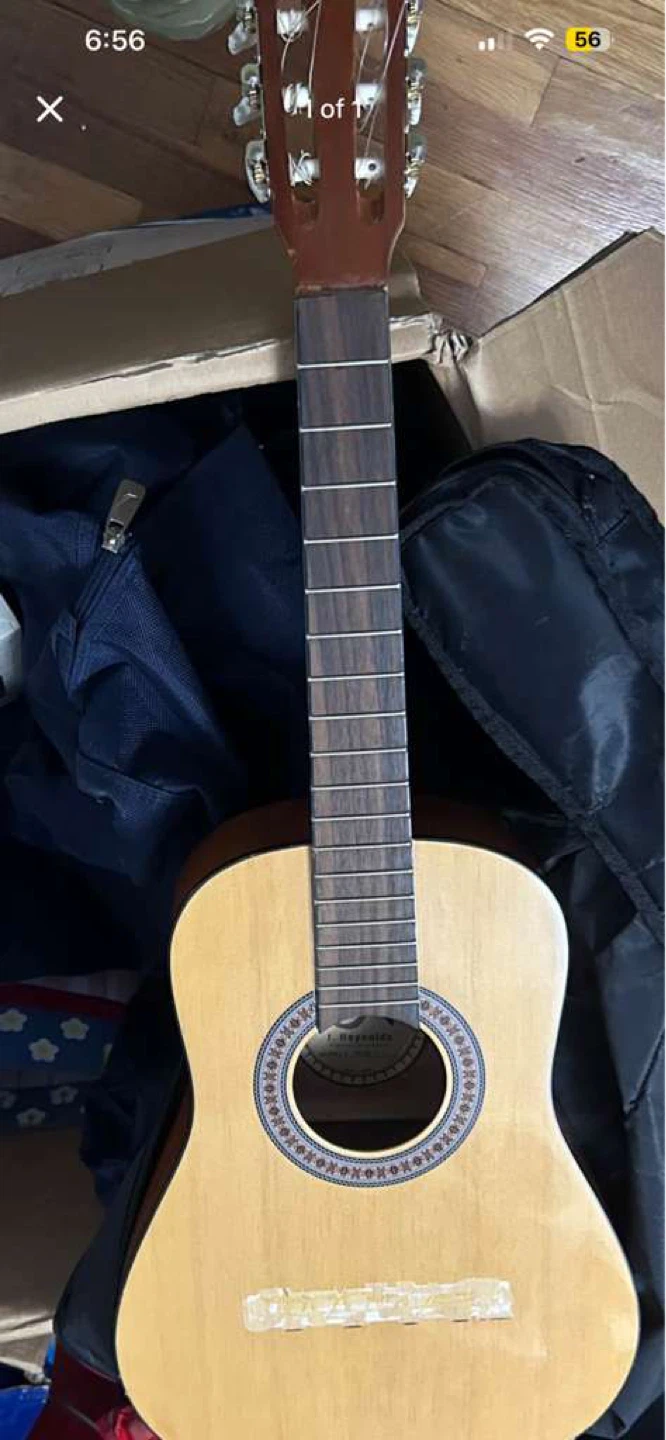 JReynolds Acoustic Guitar - Needs Repair - photo 2
