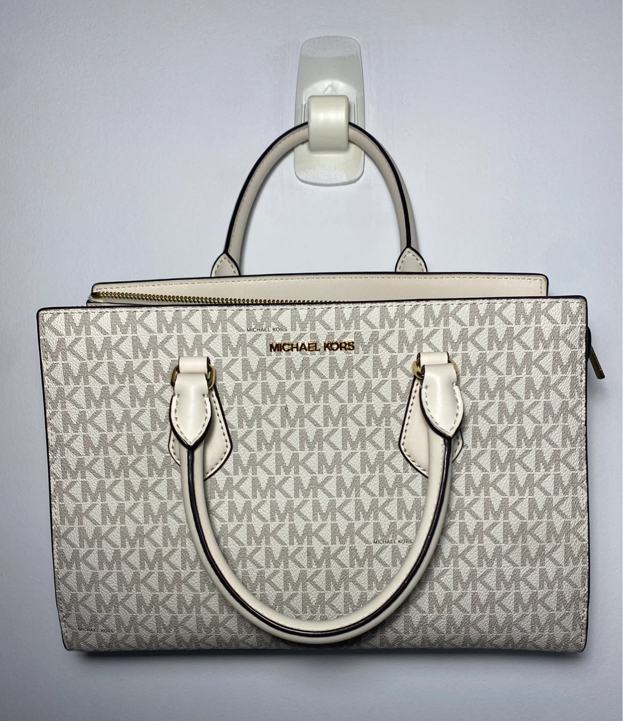 Michael Kors Signature MK Logo Satchel Bag - photo 2