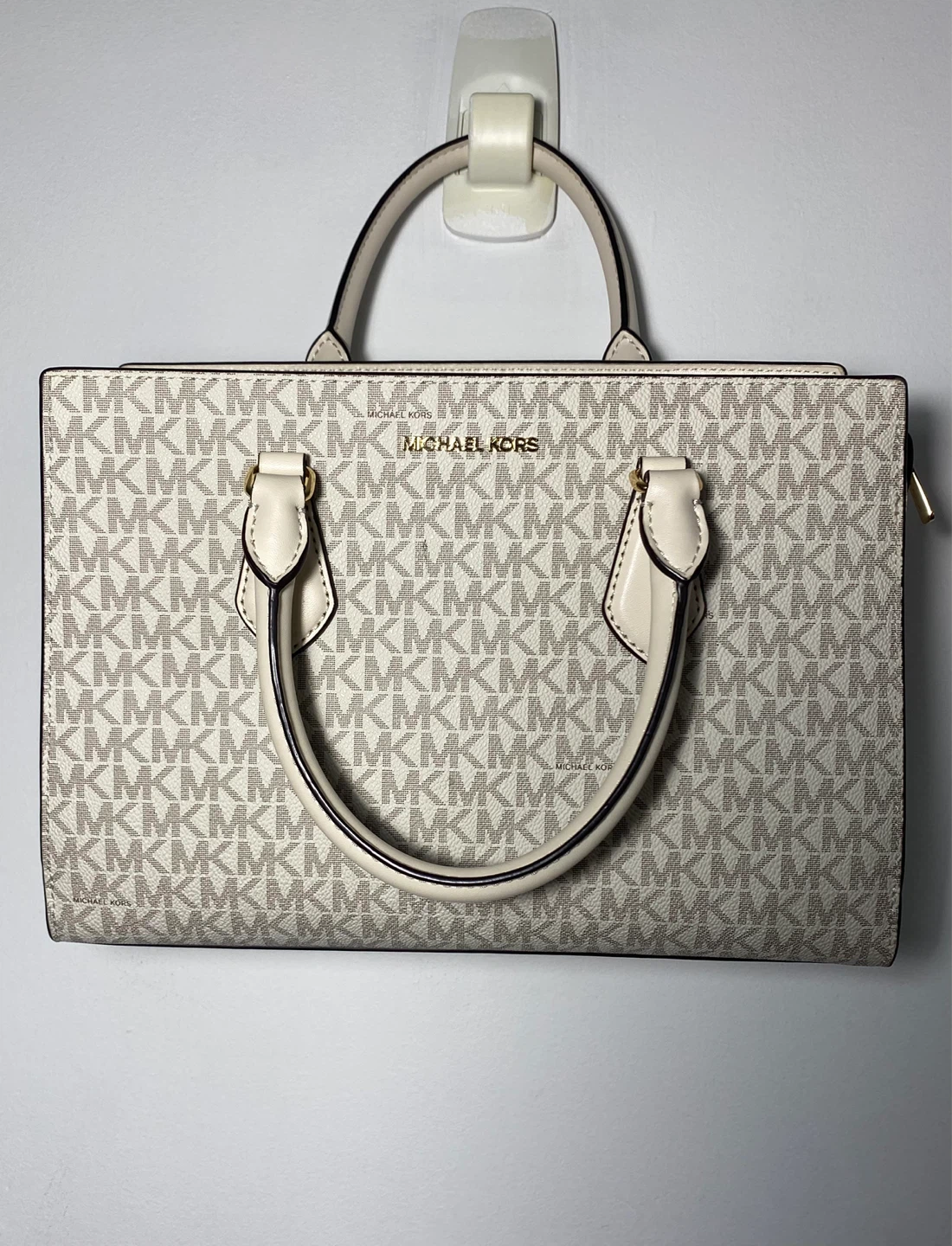 Michael Kors Signature MK Logo Satchel Bag
