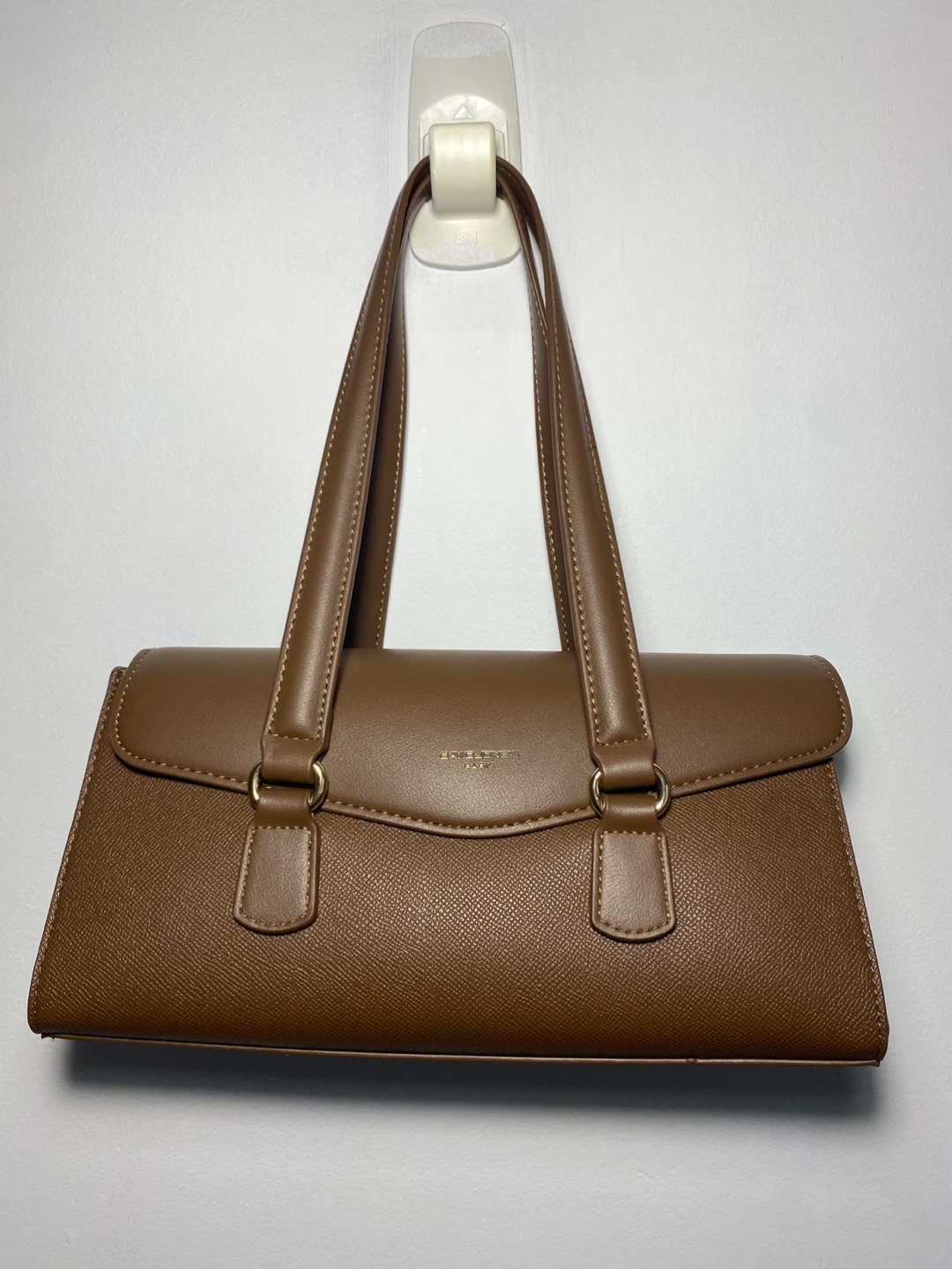 David Jones Paris Brown Satchel Woman’s Handbag