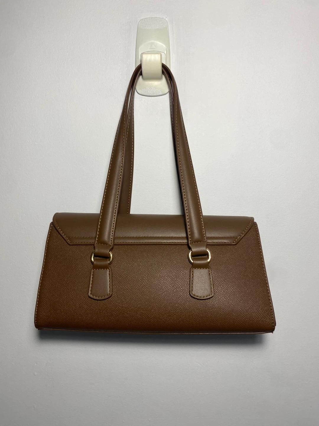 David Jones Paris Brown Satchel Woman’s Handbag - photo 3