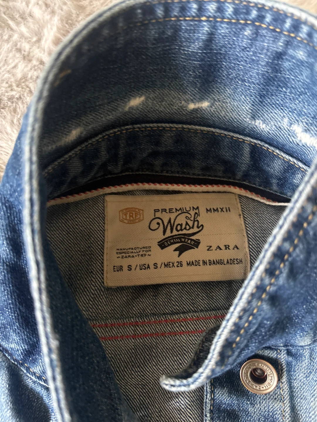 Zara Denim Jacket - Size S - photo 2