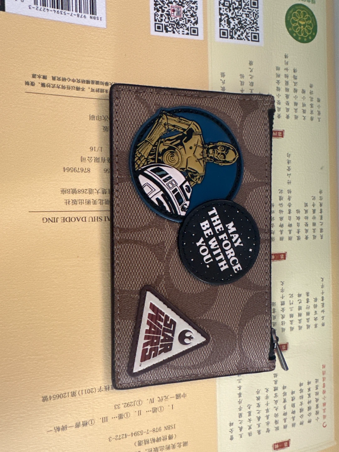 Coach Star Wars Card Holder