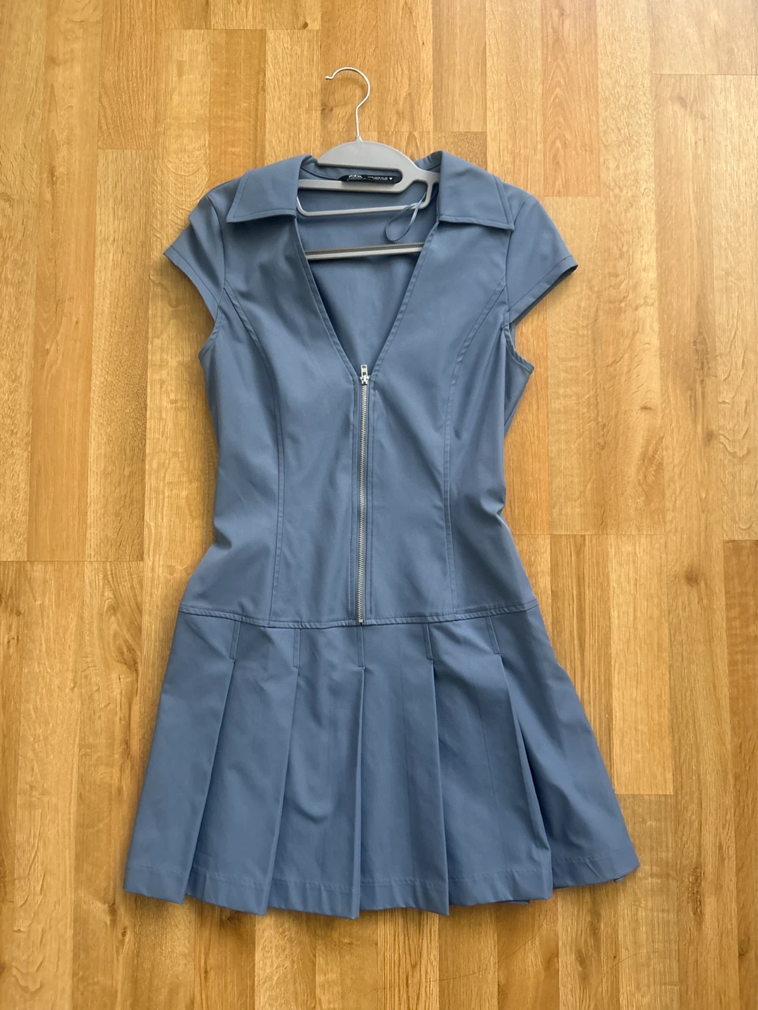 Zara blue dress