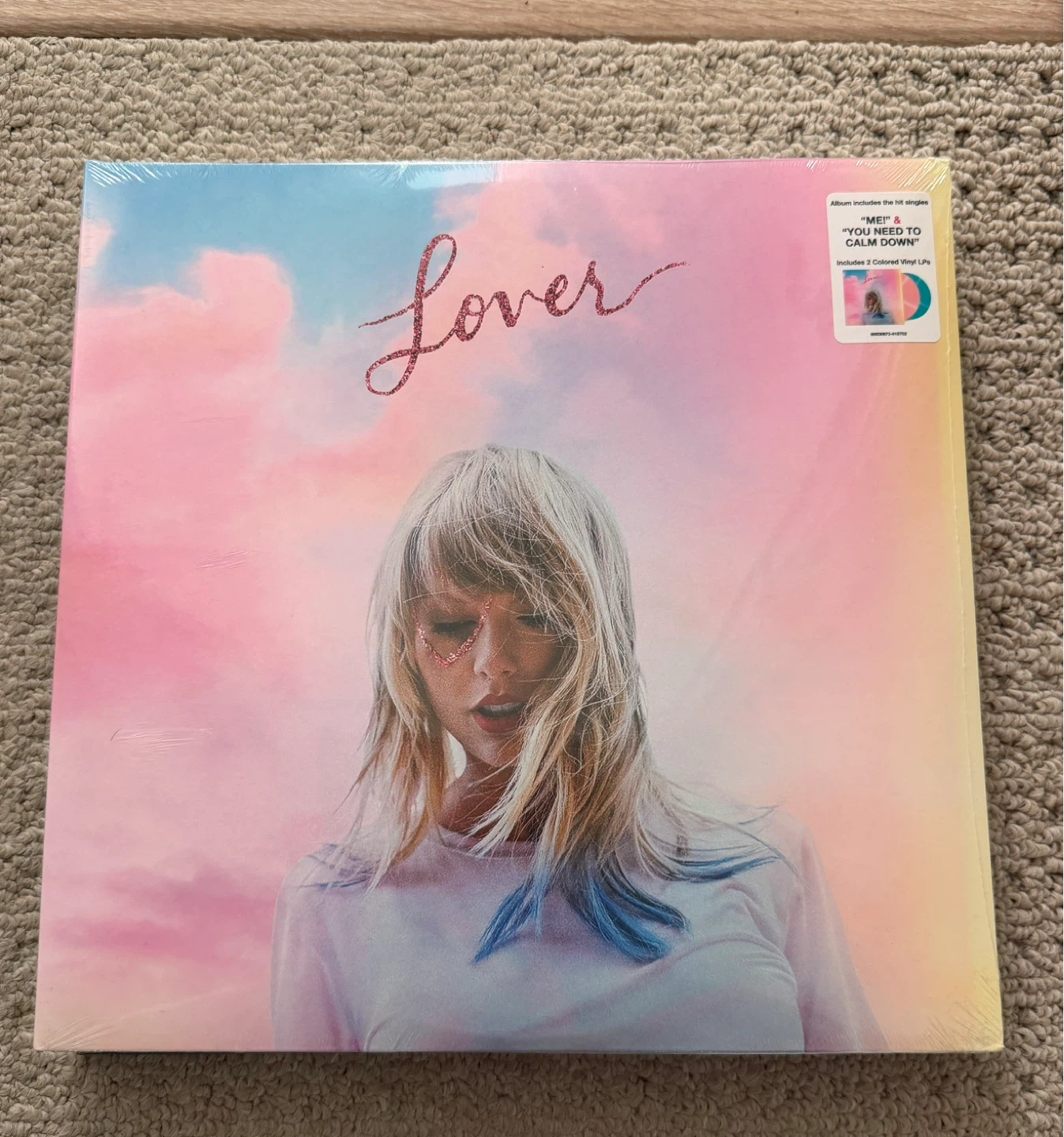 Taylor Swift Lover 2 LP Vinyl Album
