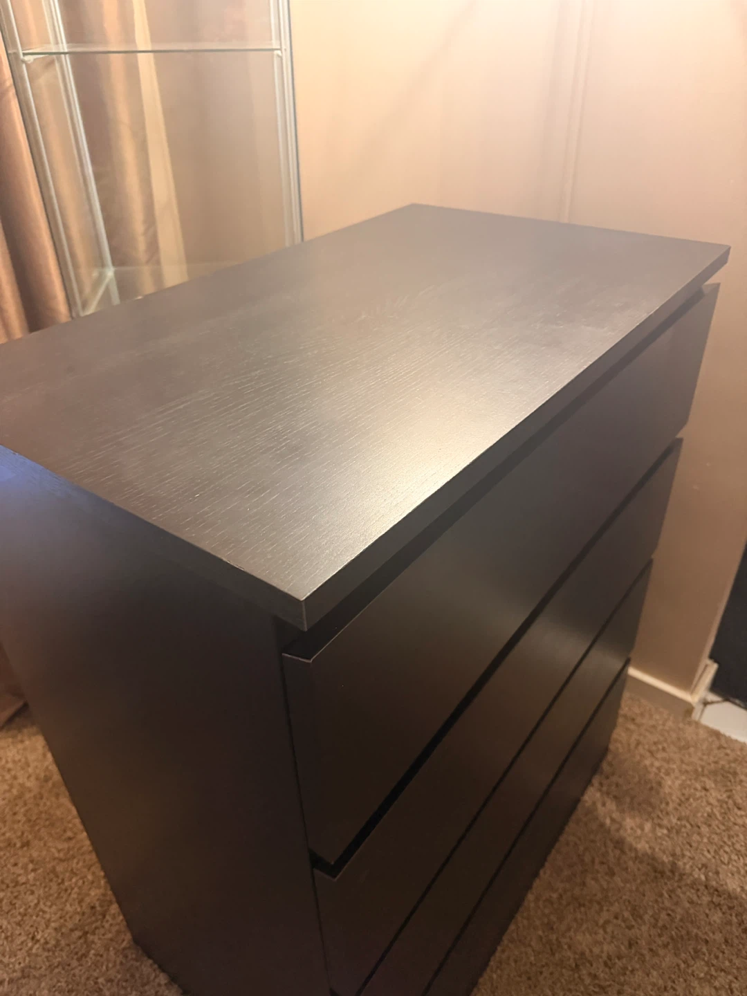 IKEA Malm 4-drawer chest - Black-brown - photo 2