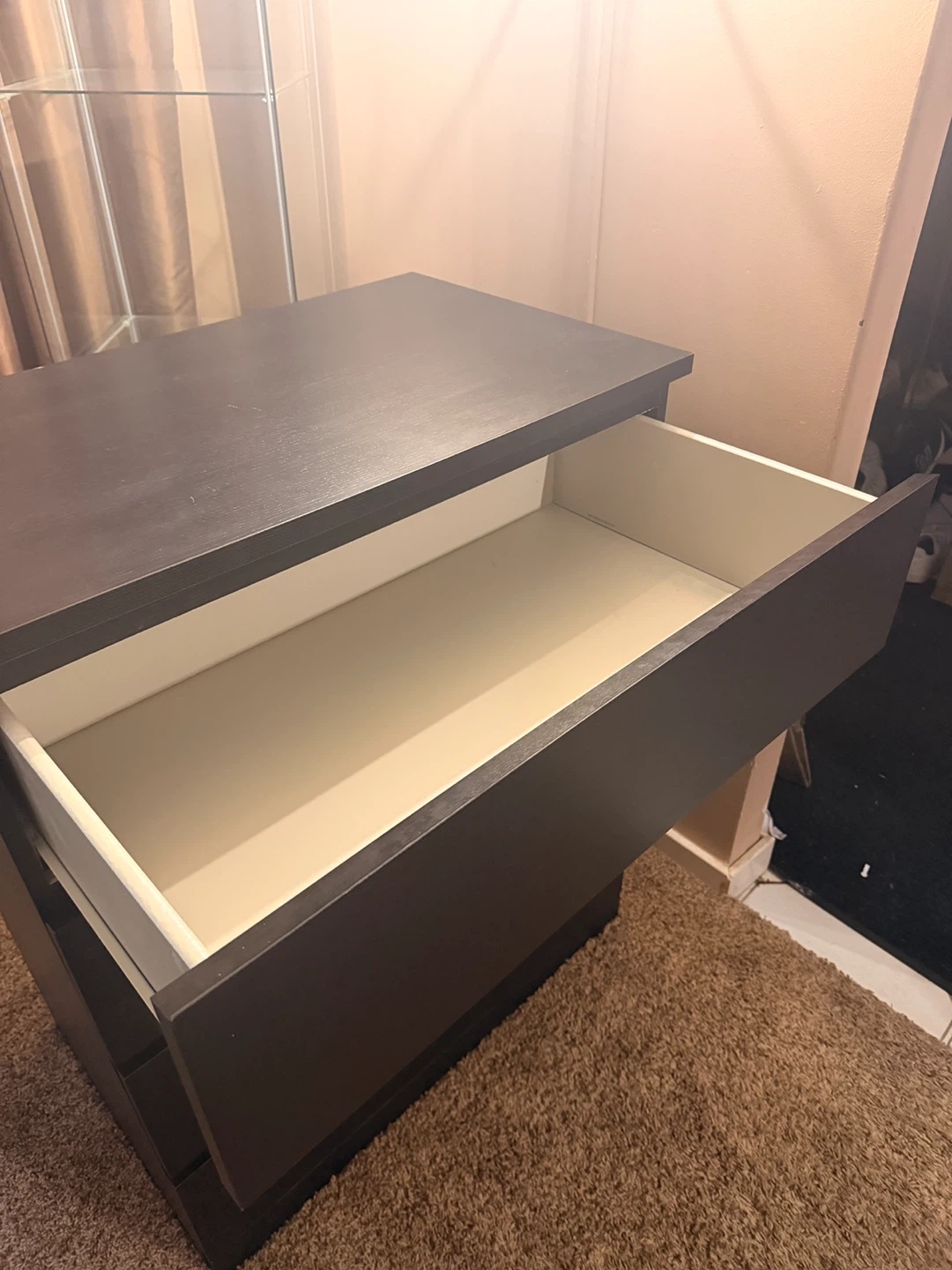 IKEA Malm 4-drawer chest - Black-brown - photo 4