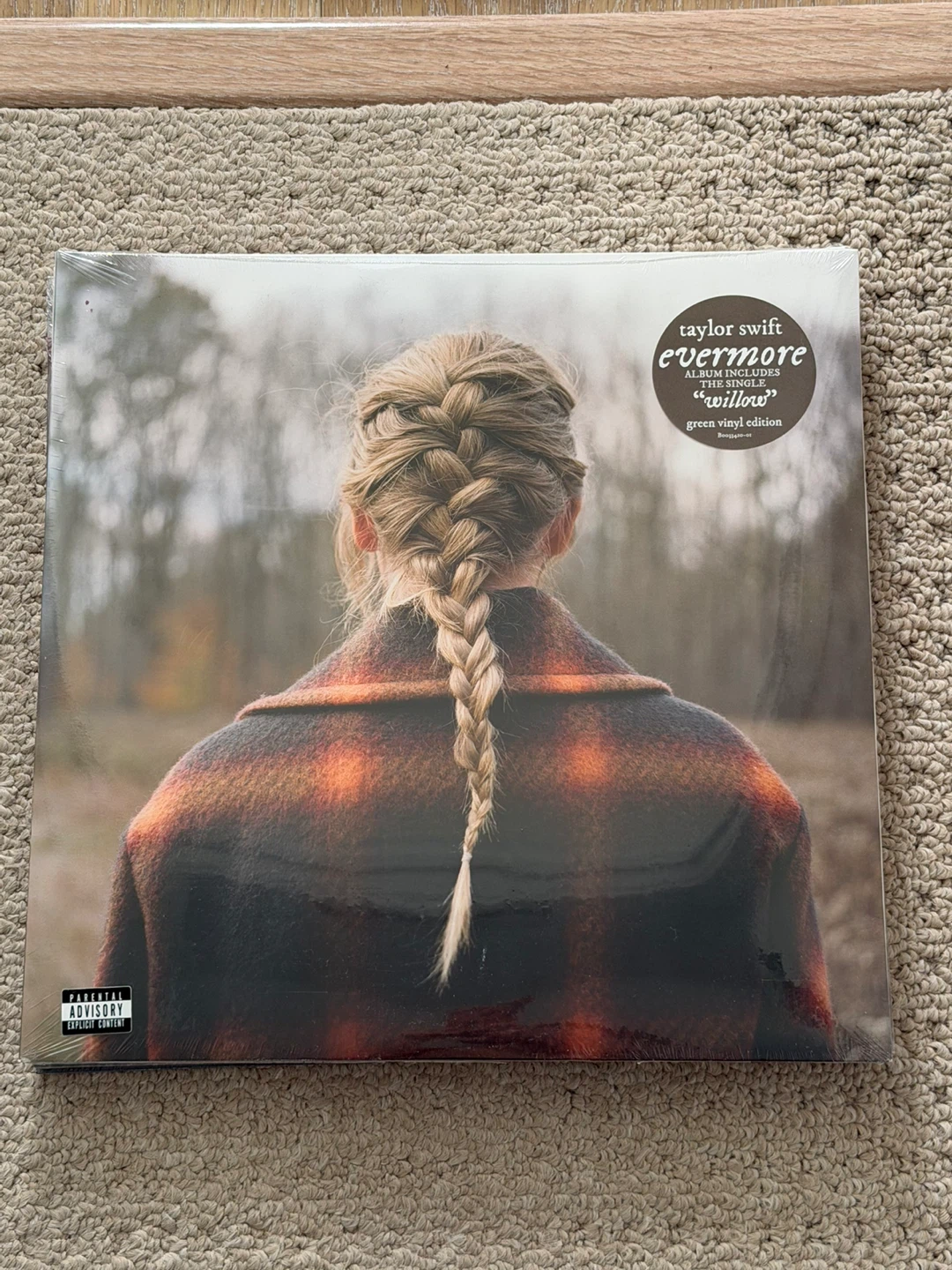 Taylor Swift Evermore Green Vinyl Edition