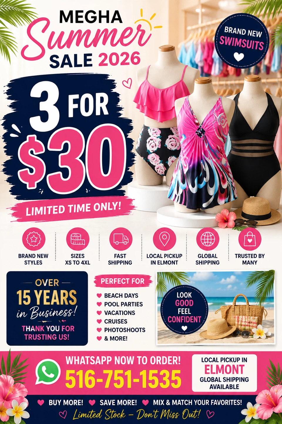 Summer Swimwear Sale - 3 for $30 - photo 5