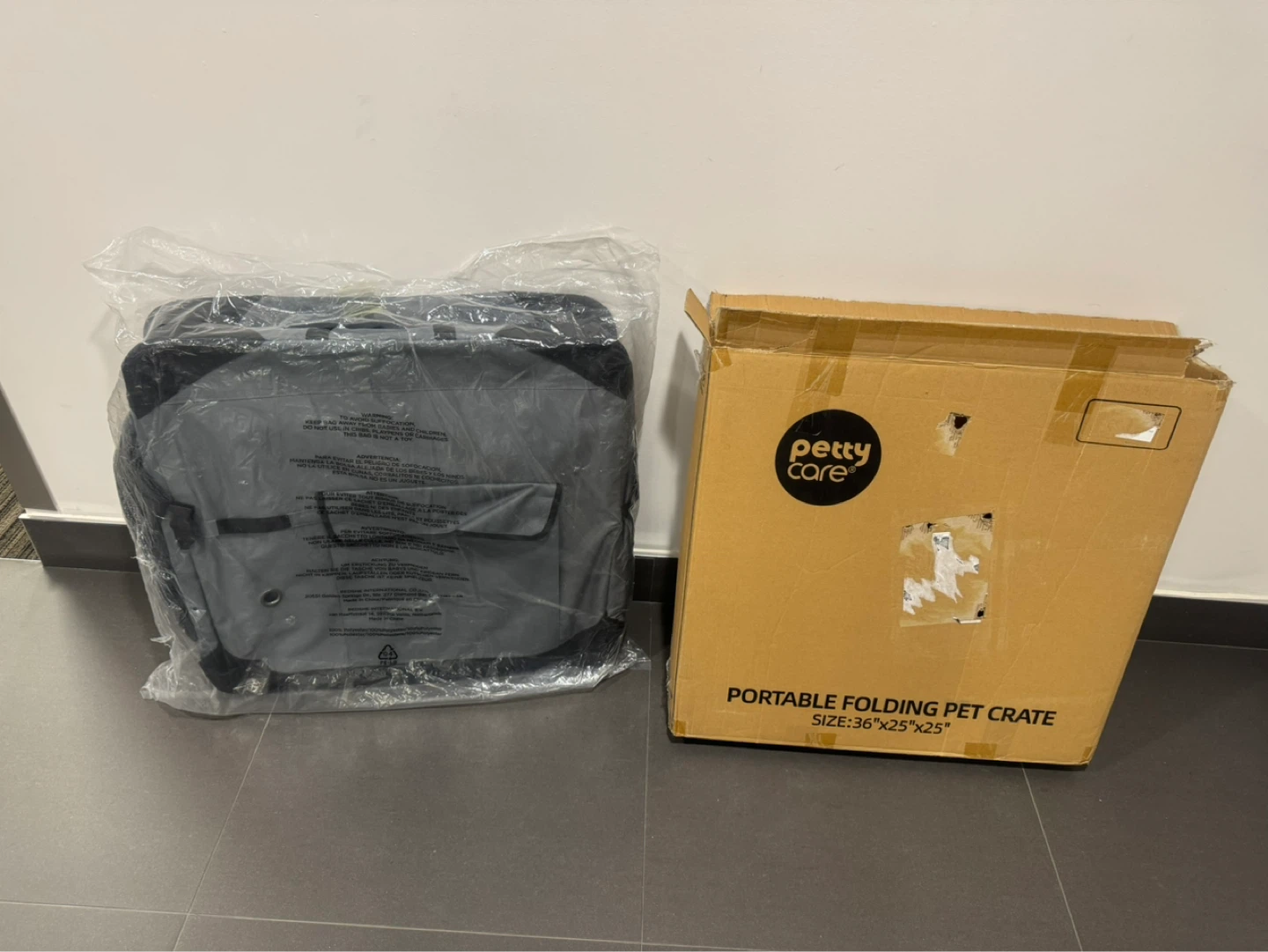 Brand New Pet / Dog Crate NEW in Box SIZE:36"x25"x25" - photo 5