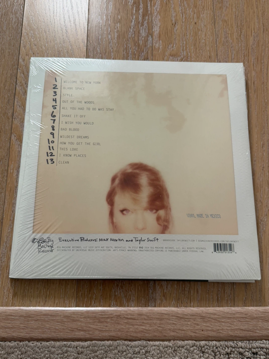 Taylor Swift 1989 Vinyl Record - photo 2