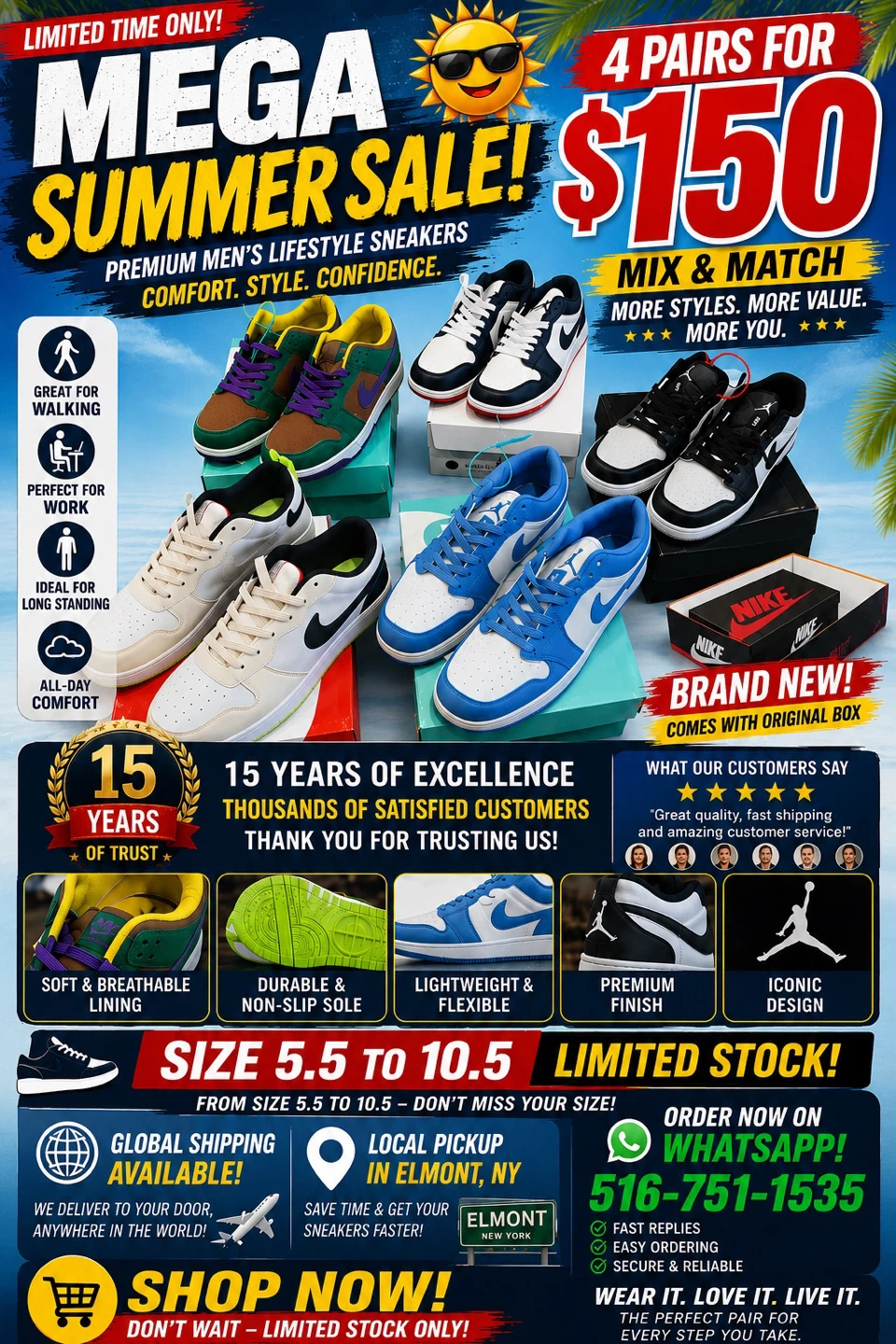 🔥4 for $150- Mega Sale on NEW NIKE SNEAKERS - photo 4