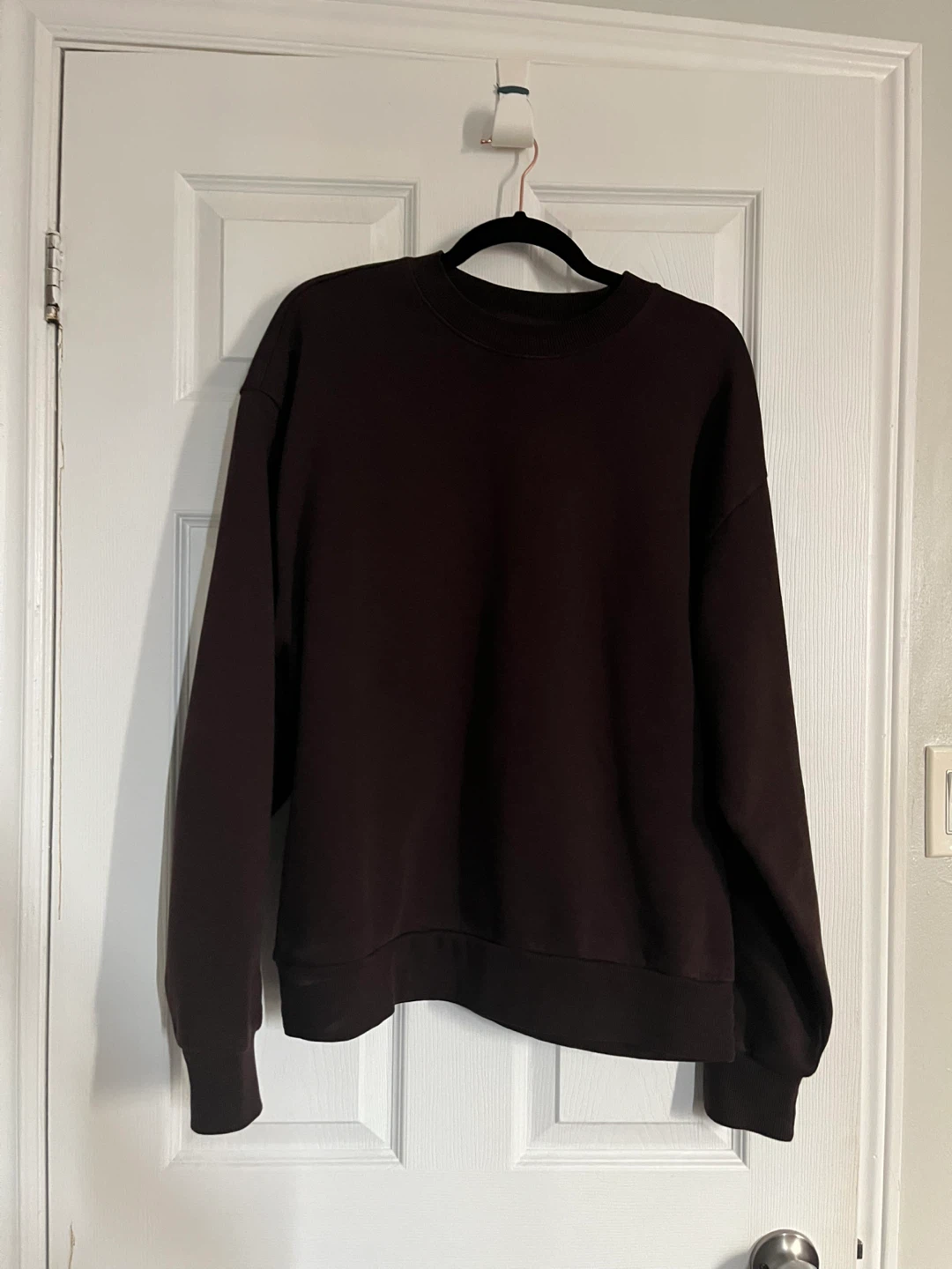 SKIMS Brown Sweatshirt