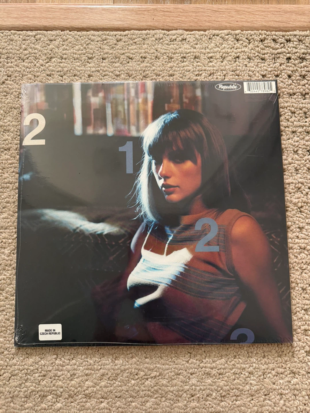 Taylor Swift Midnights Moonstone Blue Edition Vinyl Record - photo 2