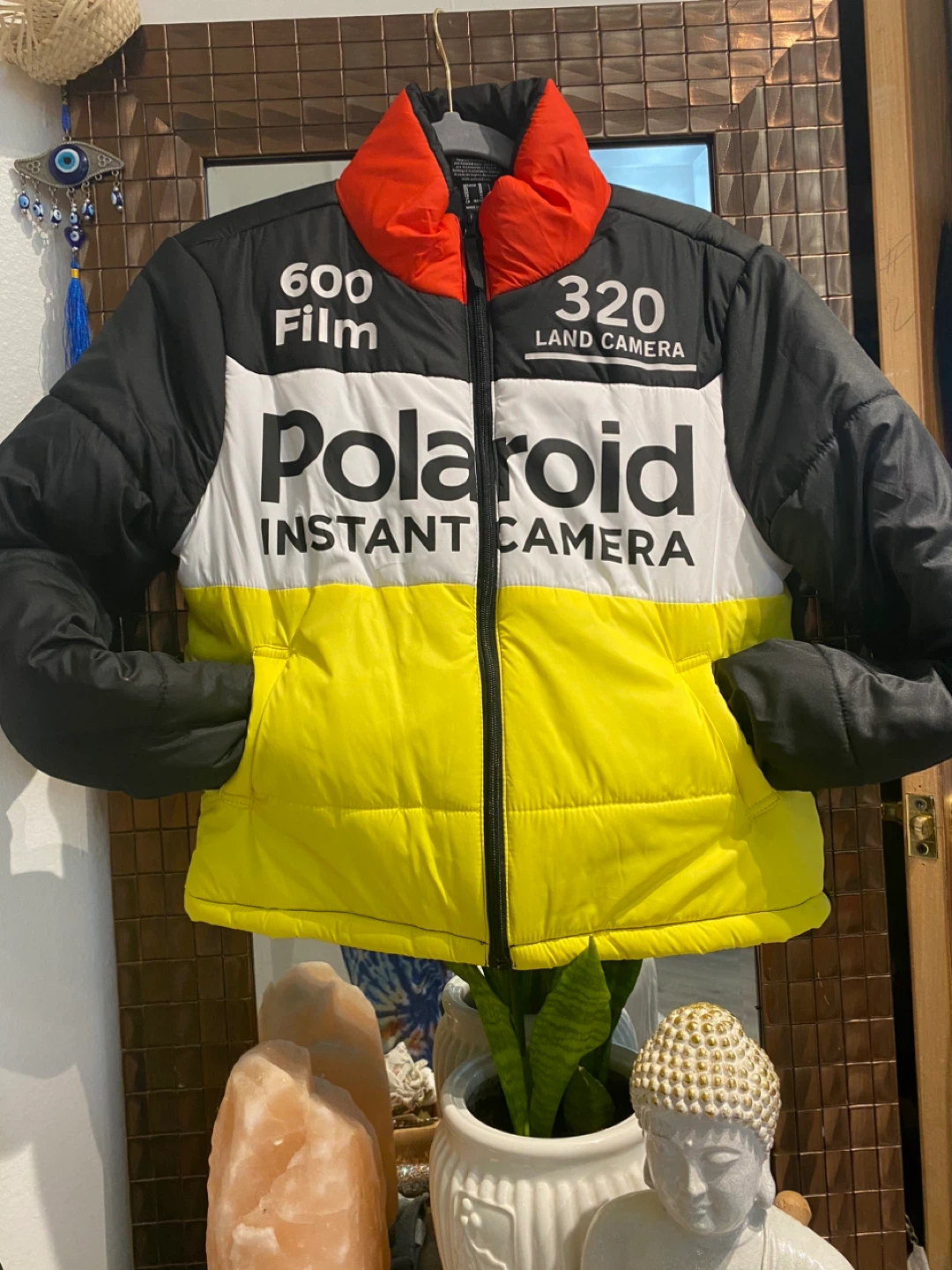 Women’s Polaroid Puffer jacket NEW size Med