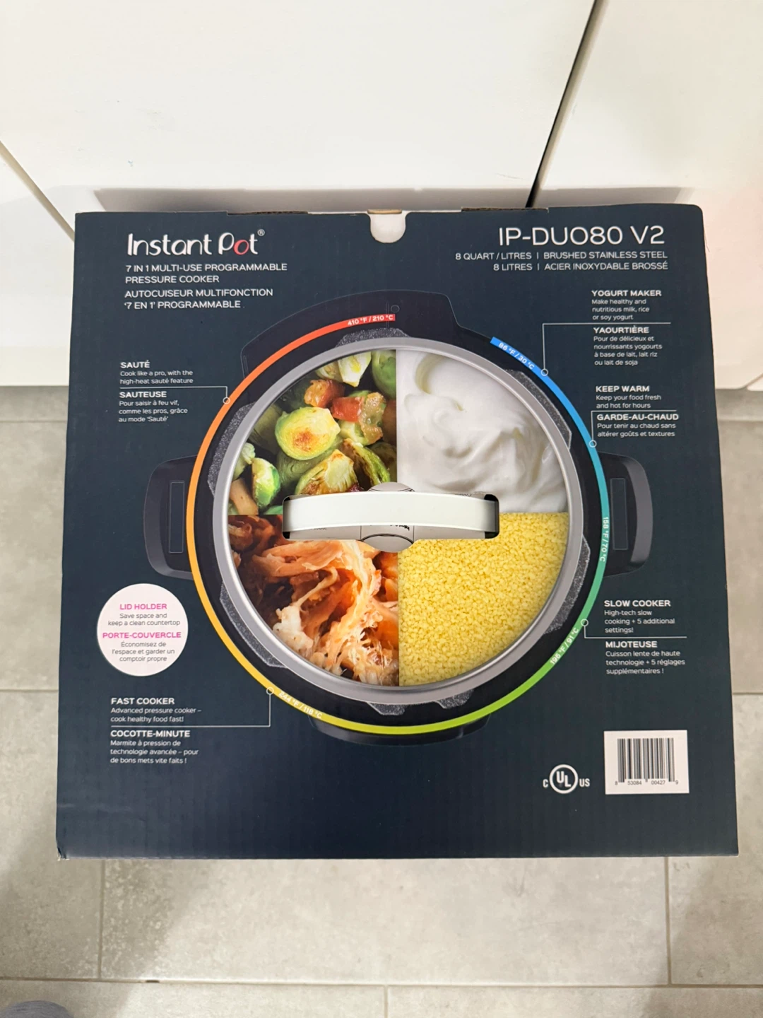 Instant Pot 8 Quart 7-in-1 Multi-Use Pressure Cooker - photo 2
