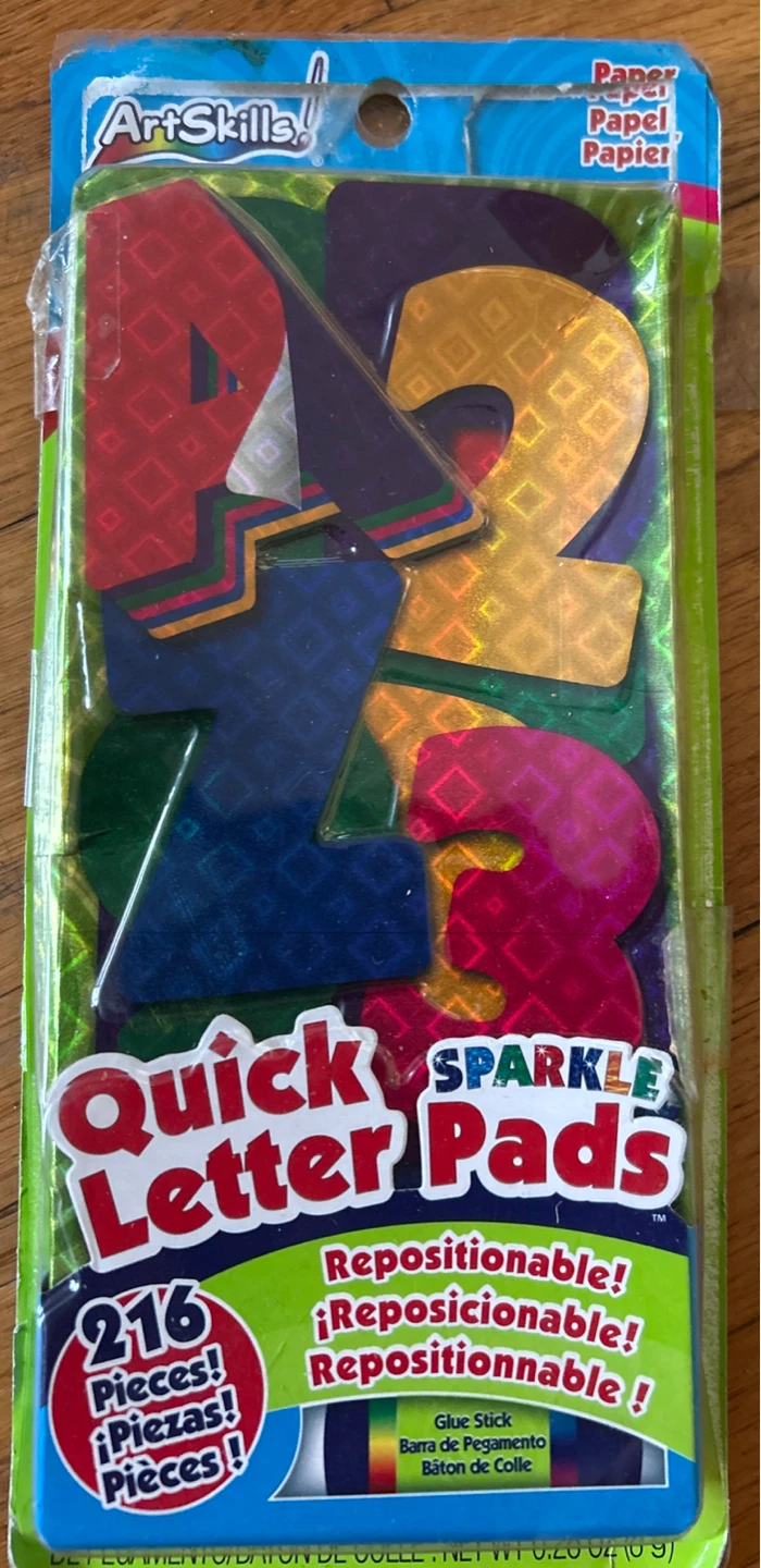 ArtSkills Quick Letter Pads