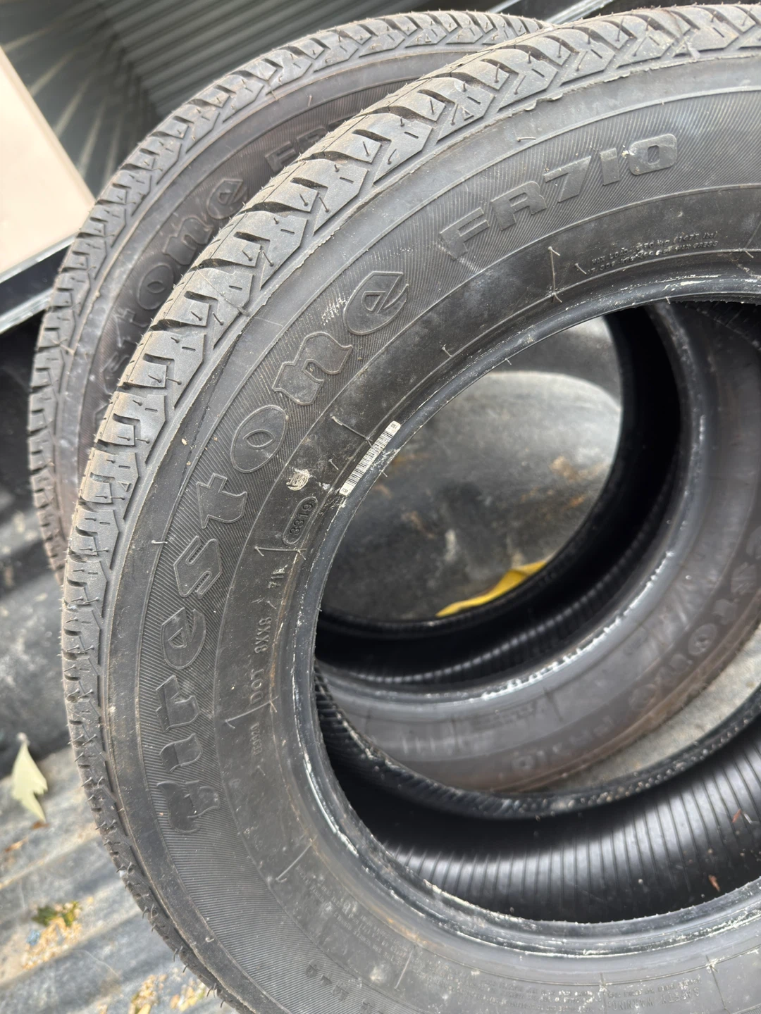 Firestone FR710 Tires (2 tires)