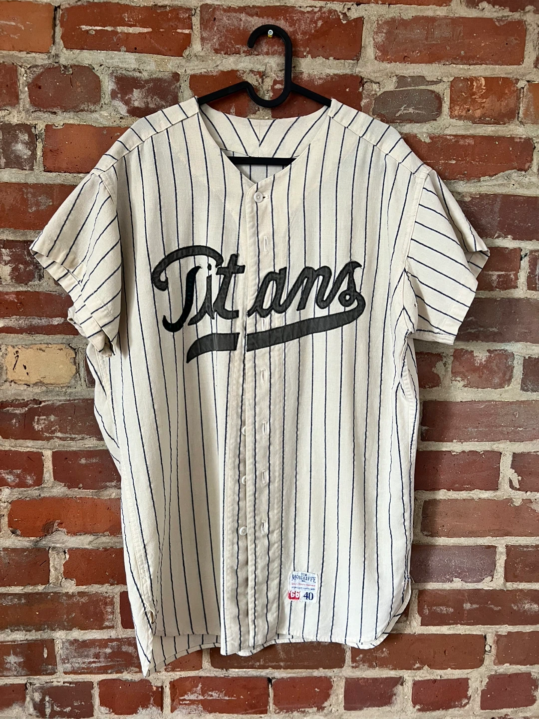 VINTAGE Titans Baseball Jersey