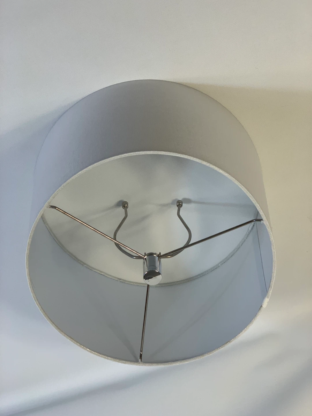 Large White Drum Lamp Shade