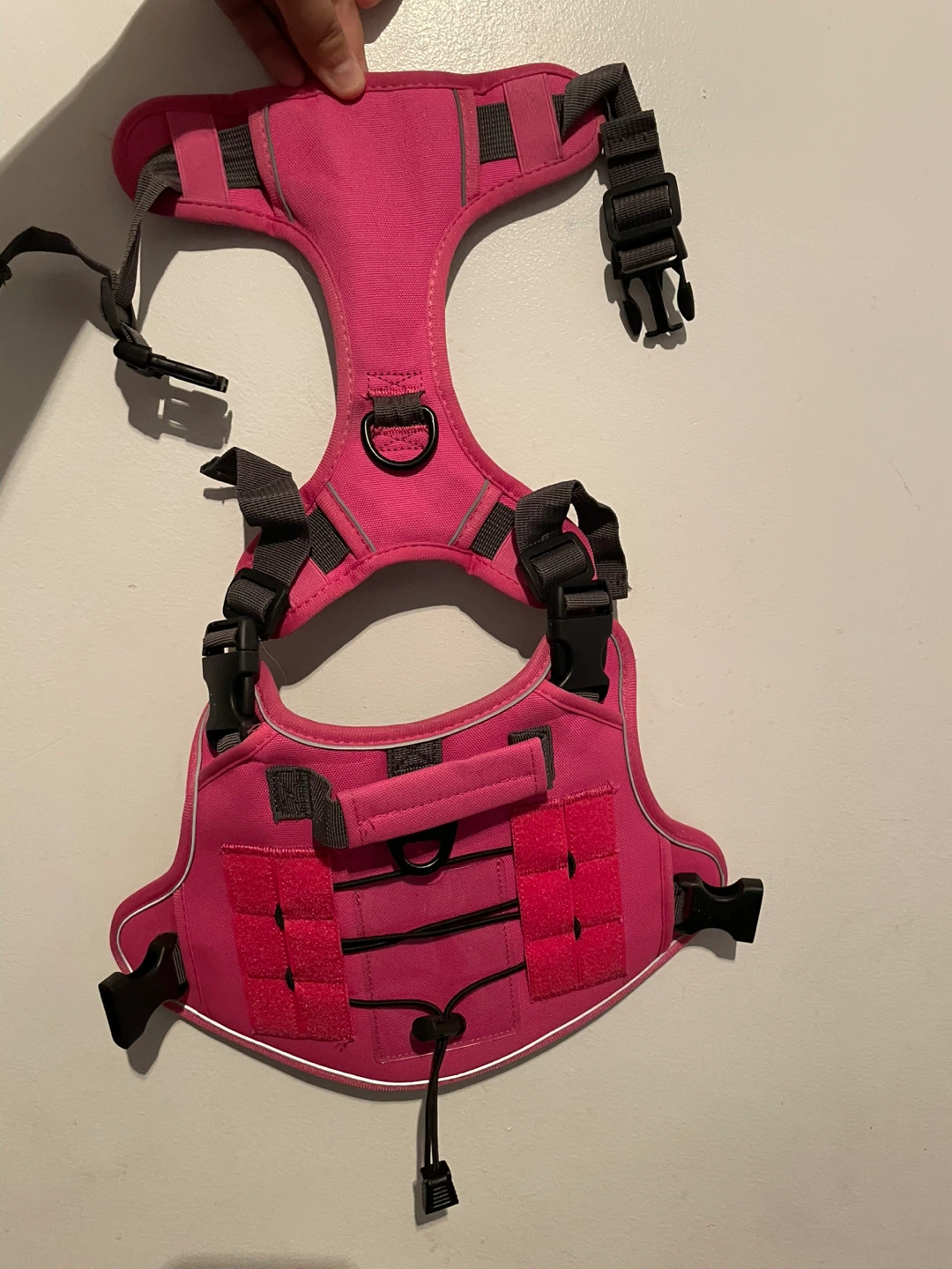 Pink Medium Tactical Dog Harness
