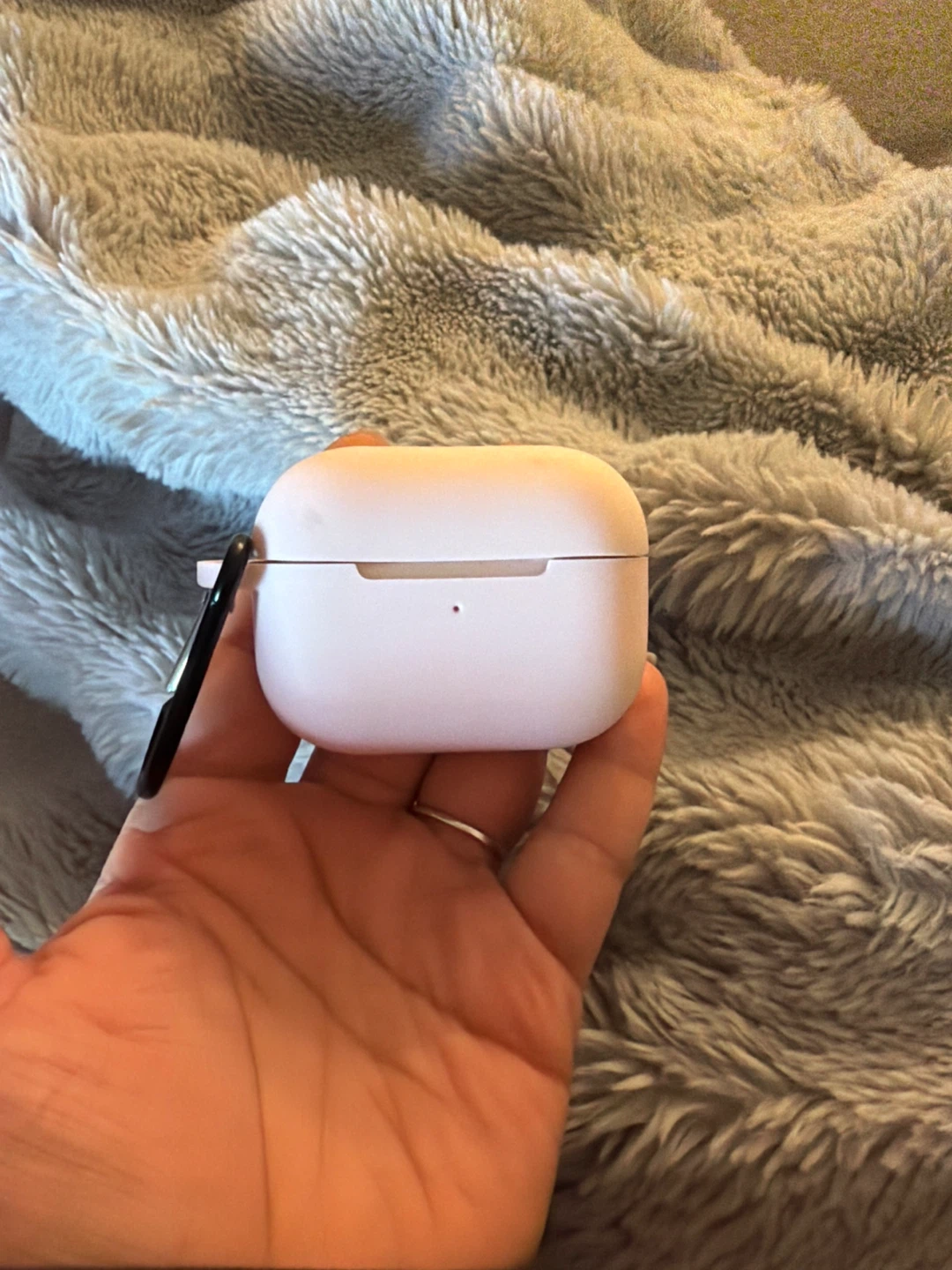 Heyday Pink Earbud Case with Carabiner