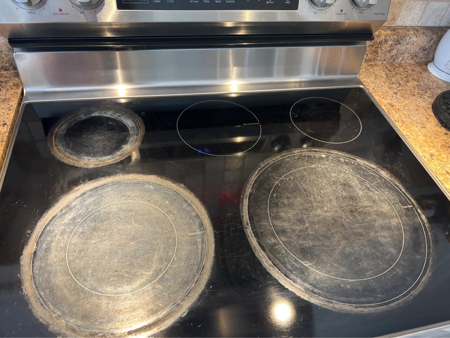 Samsung electric range - photo 3