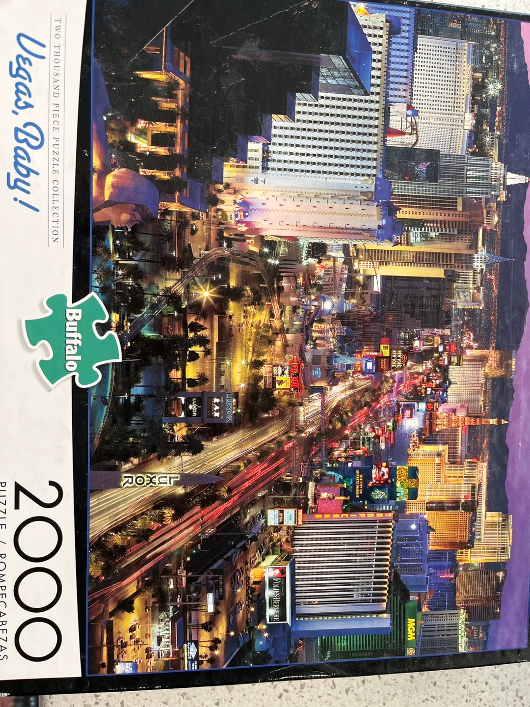 Buffalo Games 2000 Piece Vegas Baby Puzzle