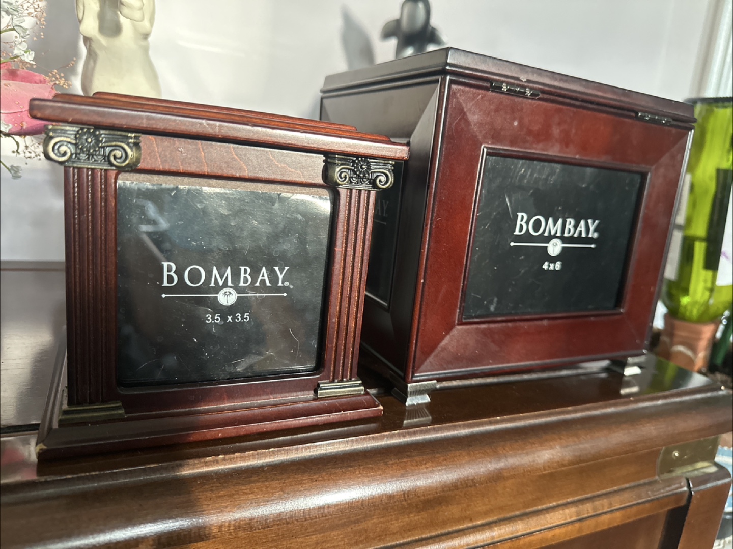 Bombay Photo Frame & Storage Box Set