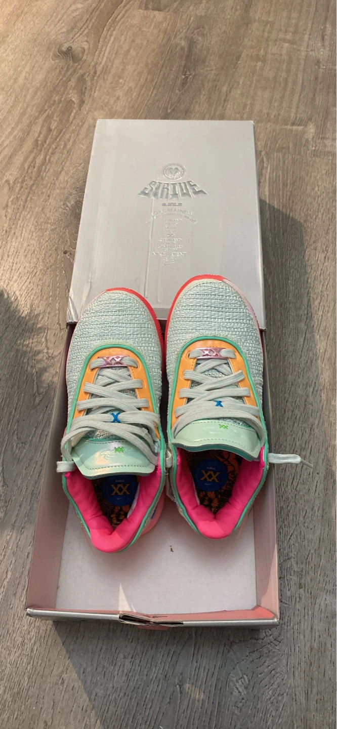 Nike LeBron 20 Time Machine colorway sneakers S4.5 unisex - photo 2