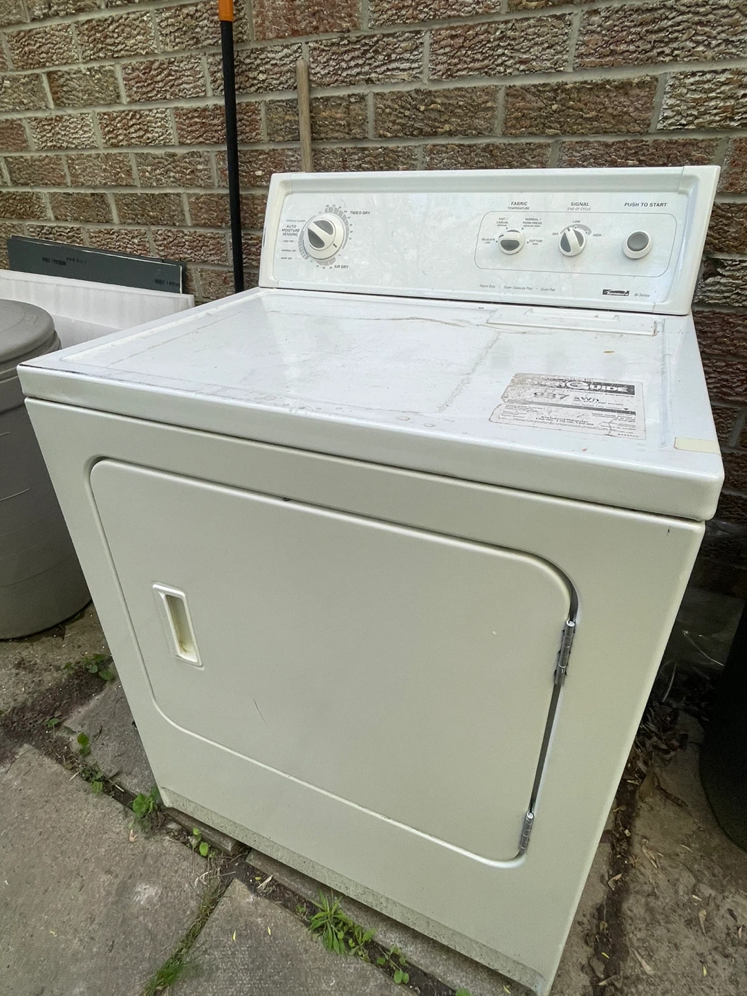 Kenmore 80 Series Electric Dryer