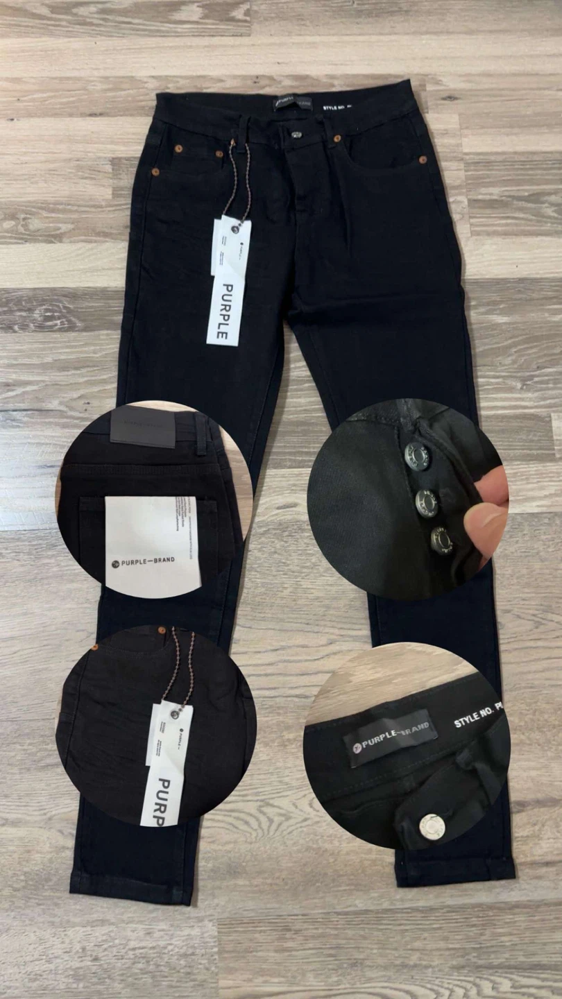 Purple Brand Black Denim Jeans - photo 2