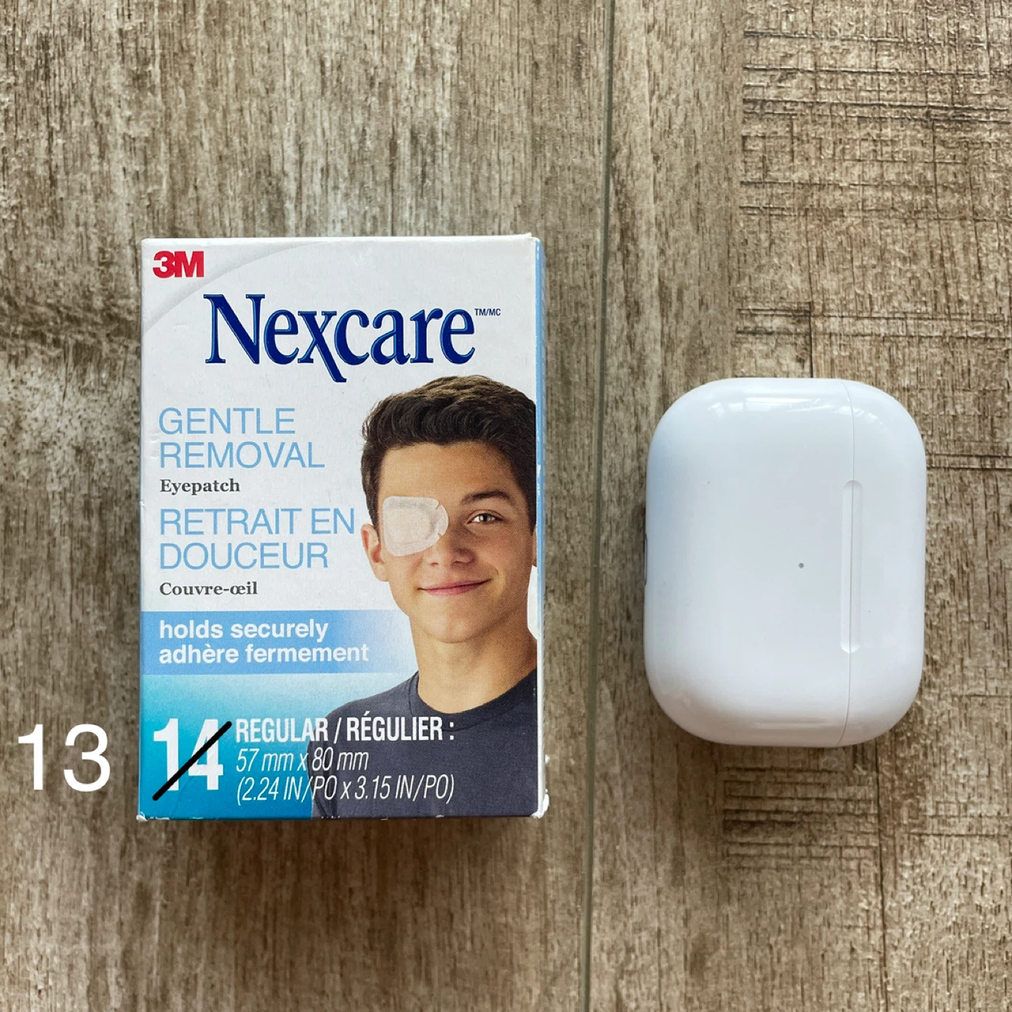 3M Nexcare Gentle Removal Eyepatch (Regular size 57mm x 80mm)