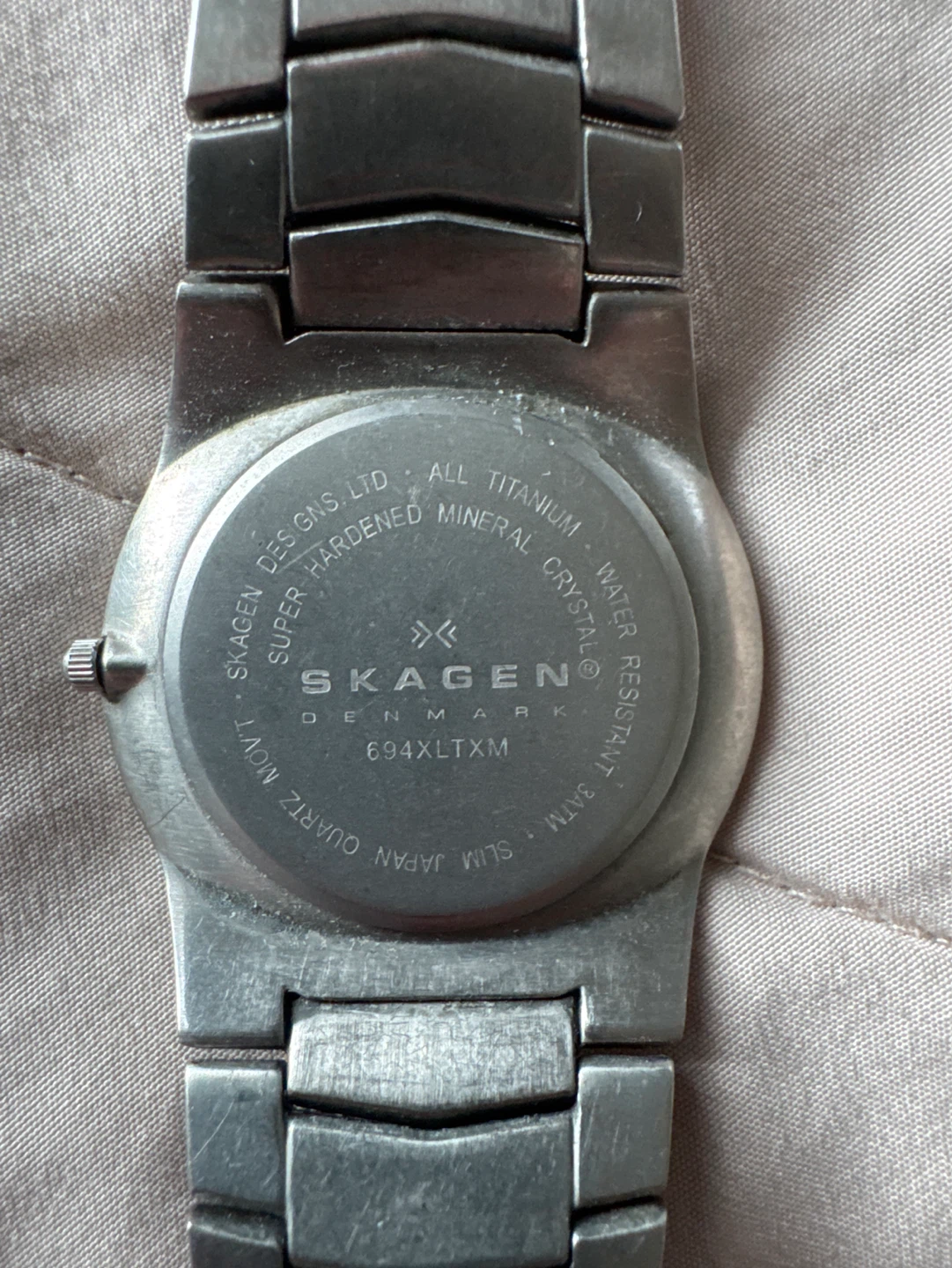 Skagen Denmark Titanium Watch 694XLTXM - photo 3