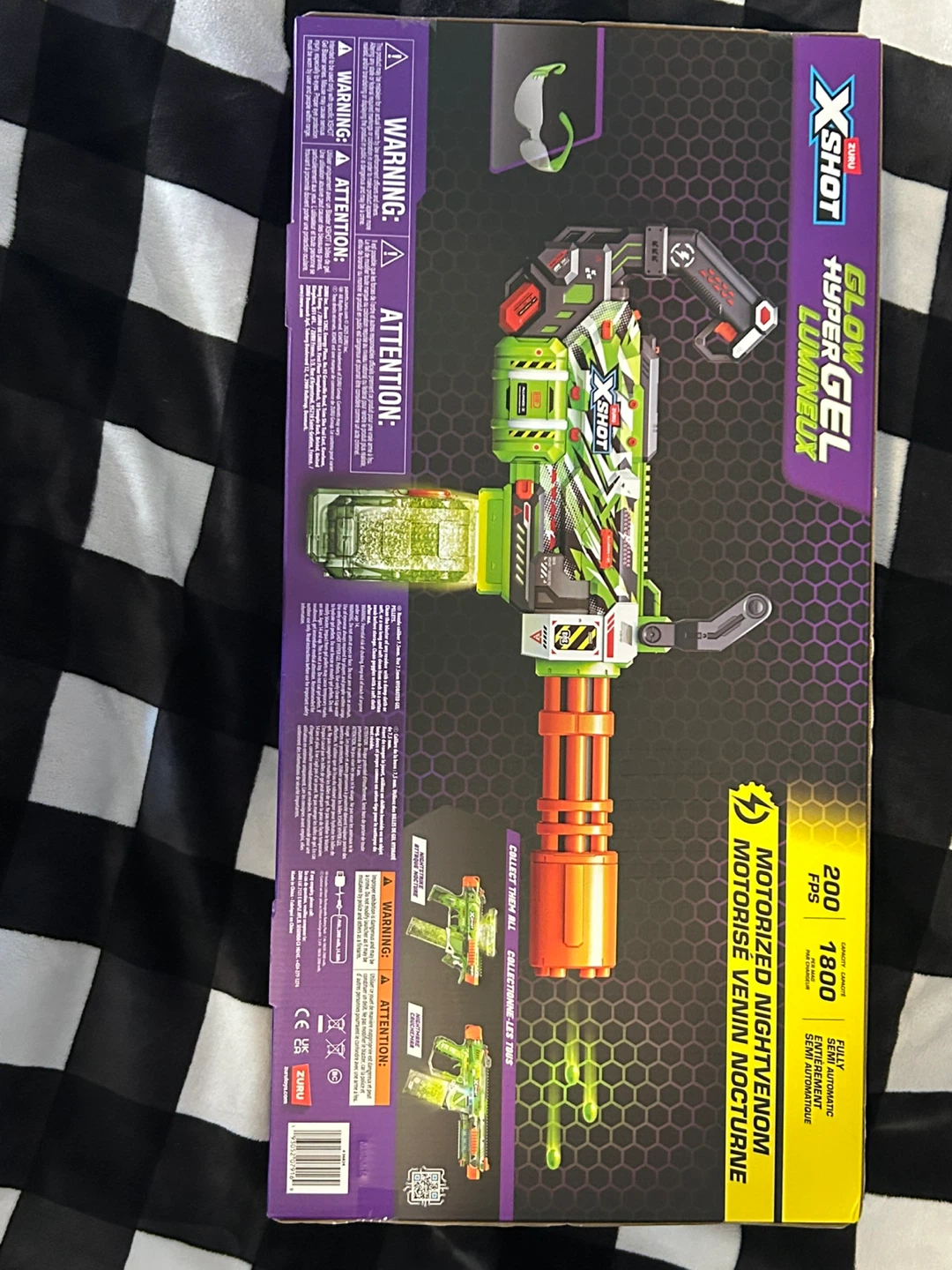 X-Shot Zuru Glow Hyper Gel Motorized Gel Blaster - photo 2