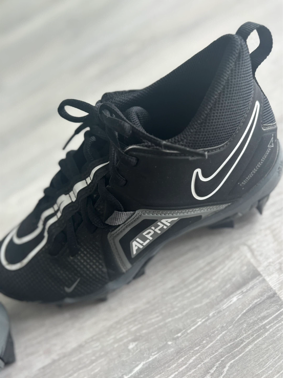 Nike Alpha Huarache Boys Football Cleats - photo 3