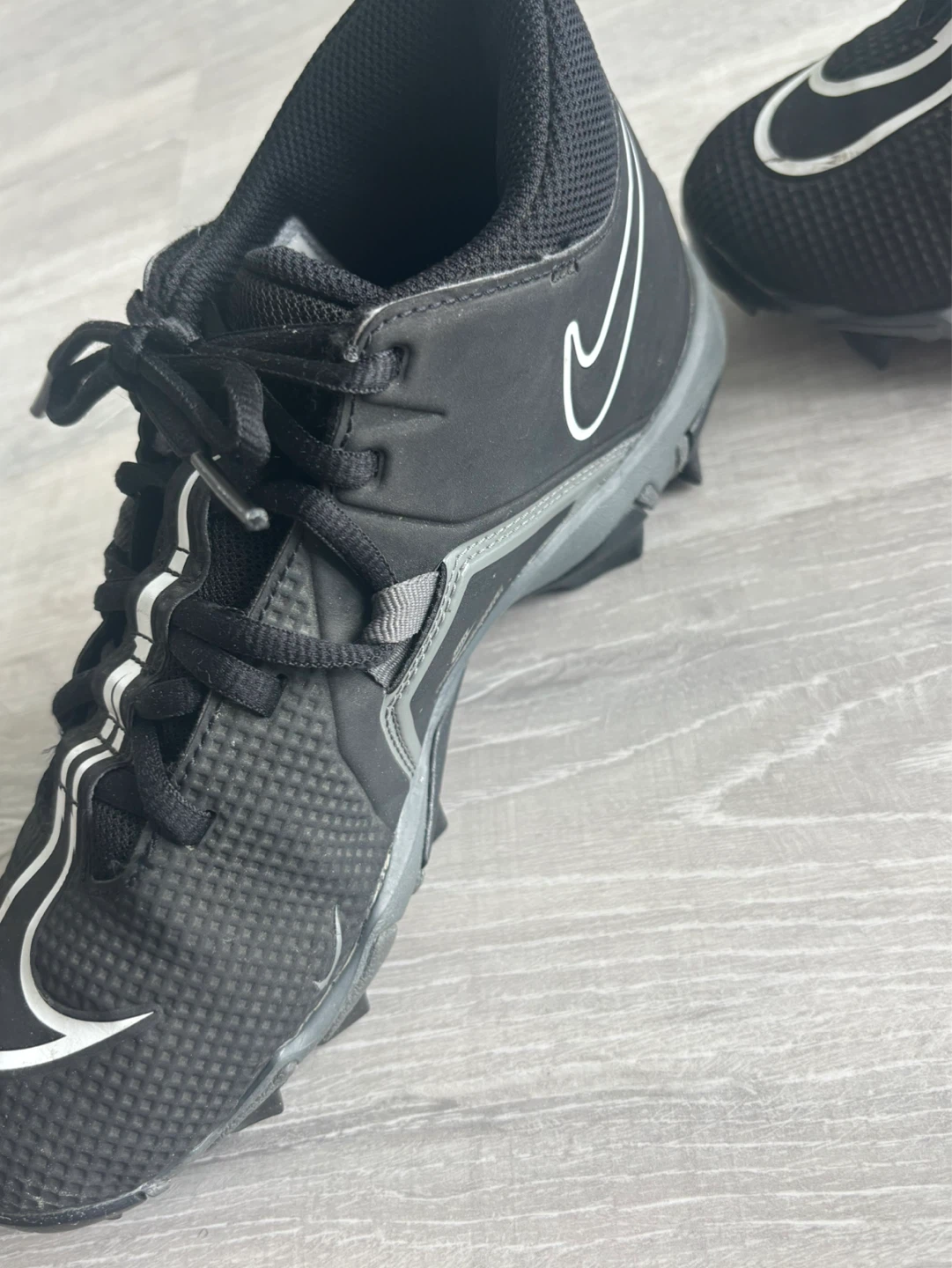 Nike Alpha Huarache Boys Football Cleats - photo 2