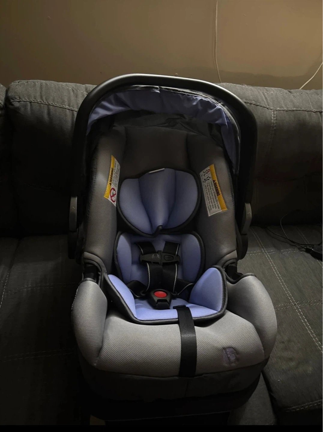 Baby Carrier Car Seat with Canopy and Base - photo 3