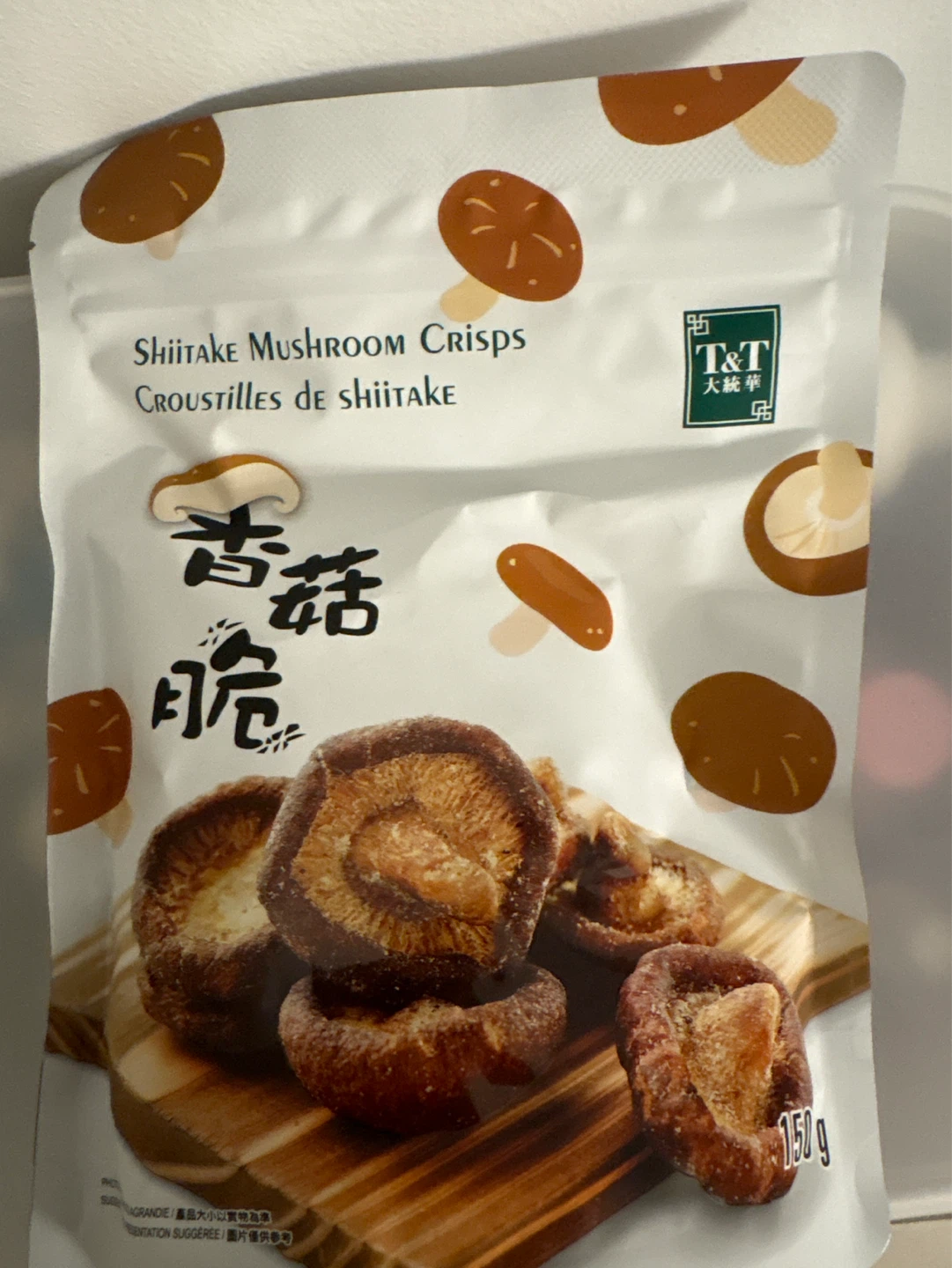 T&T Shiitake Mushroom Crisps - 150g