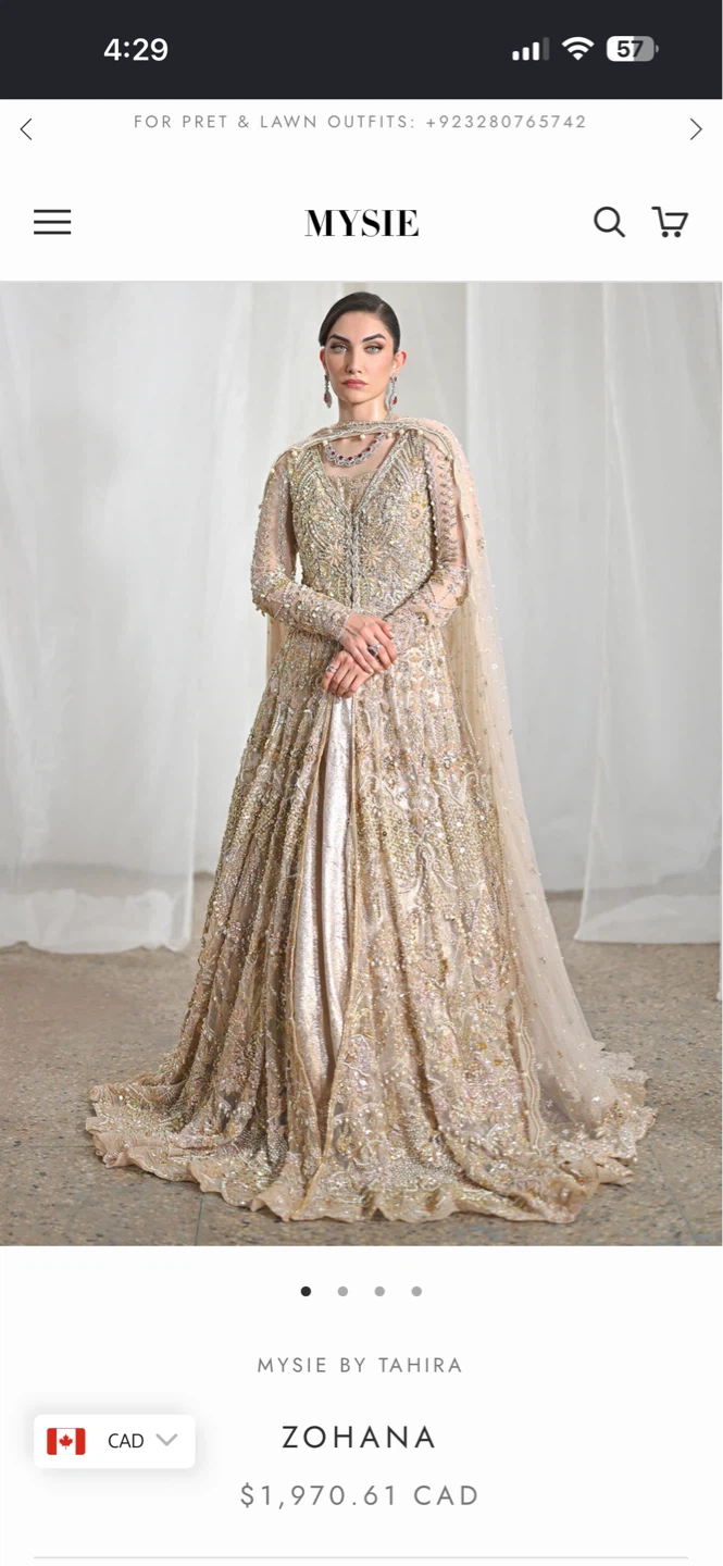 Formal Wedding Dress By Mysie by Tahira - photo 3