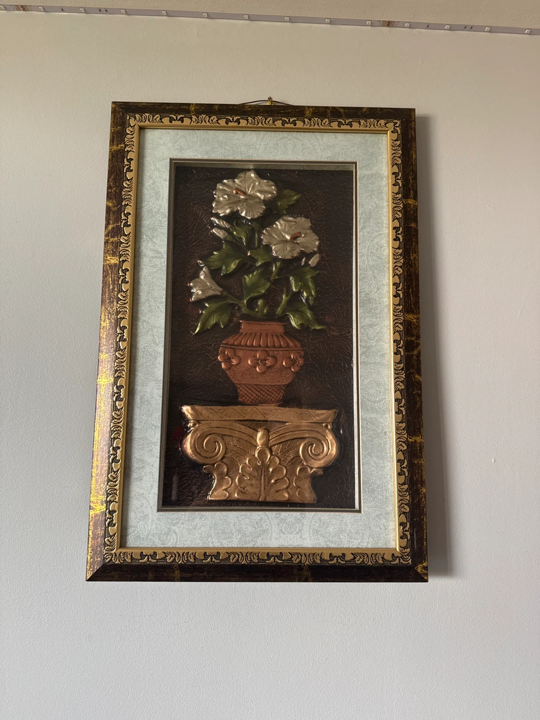 Framed 3D Floral Wall Art - photo 2