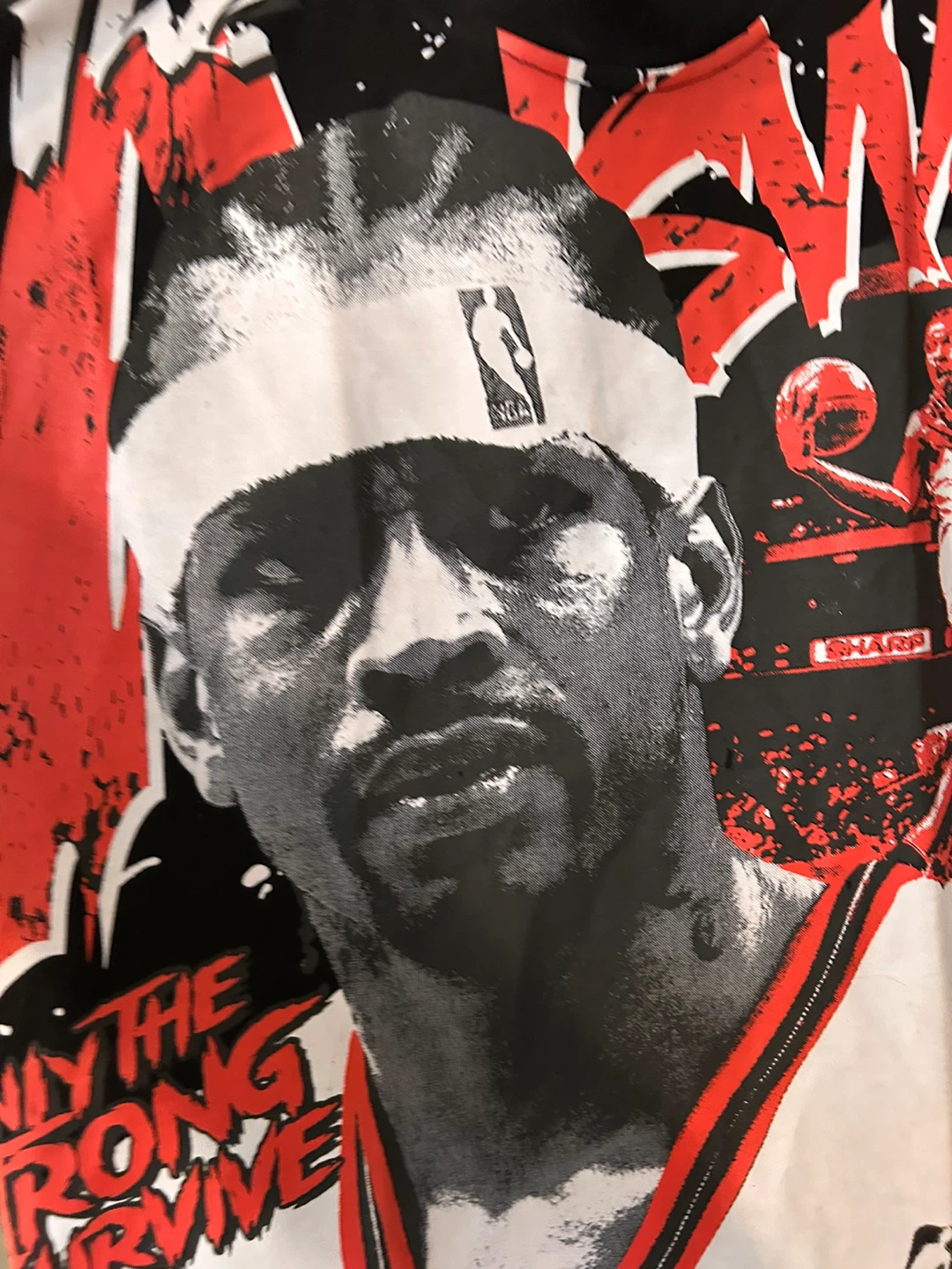 Hustle 4D Allen Iverson Graphic T-Shirt - Large - photo 2