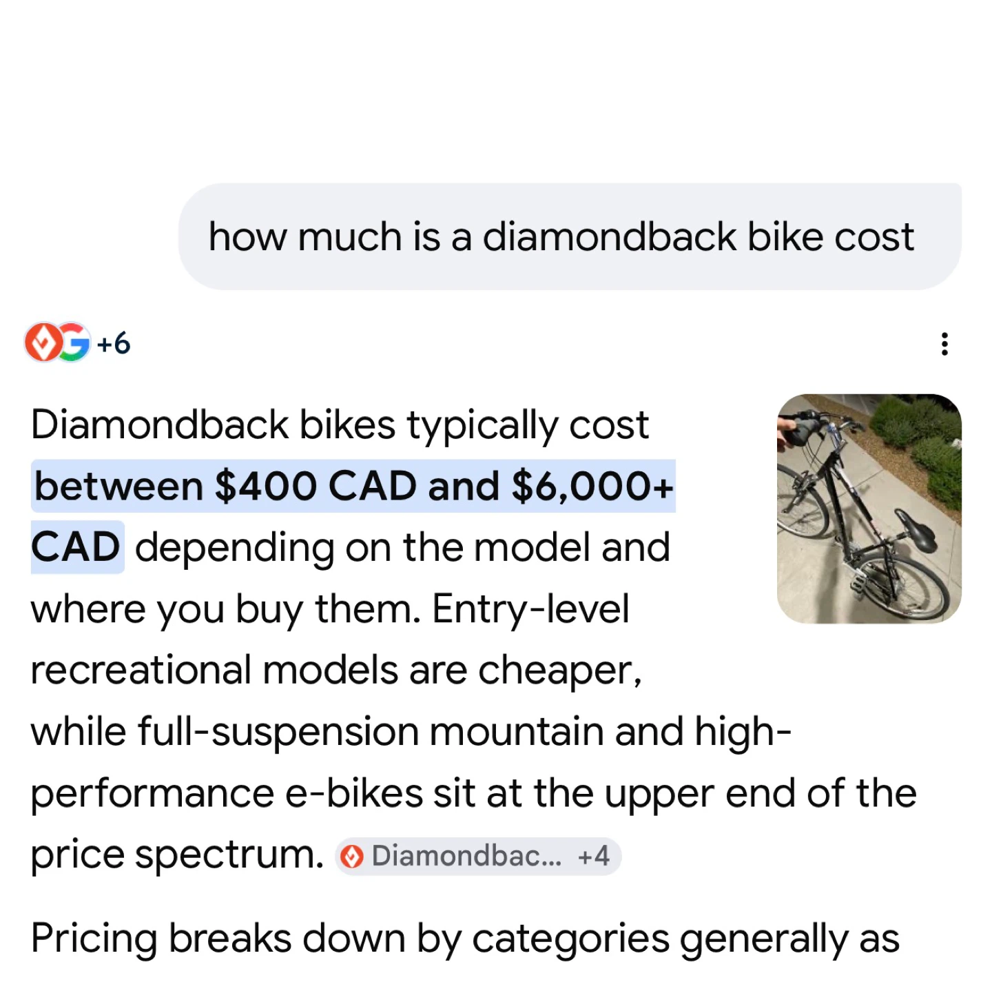Diamondback Cruiser Bicycle - photo 3
