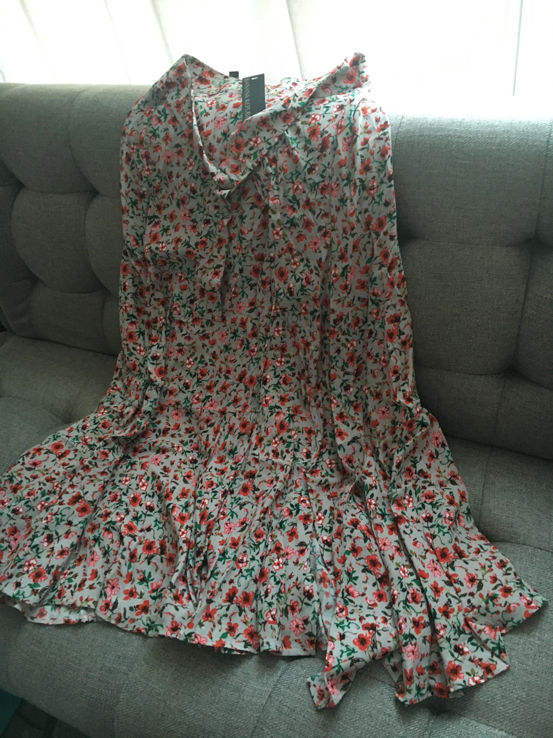 Banana Republic Floral Print Midi Skirt - photo 3
