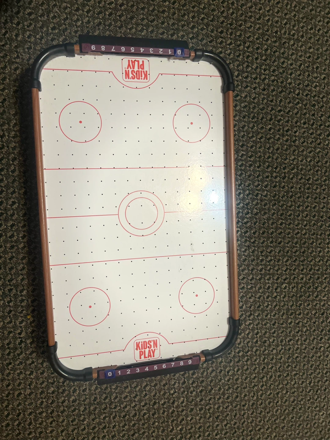 Kids 'n Play Tabletop Air Hockey Game