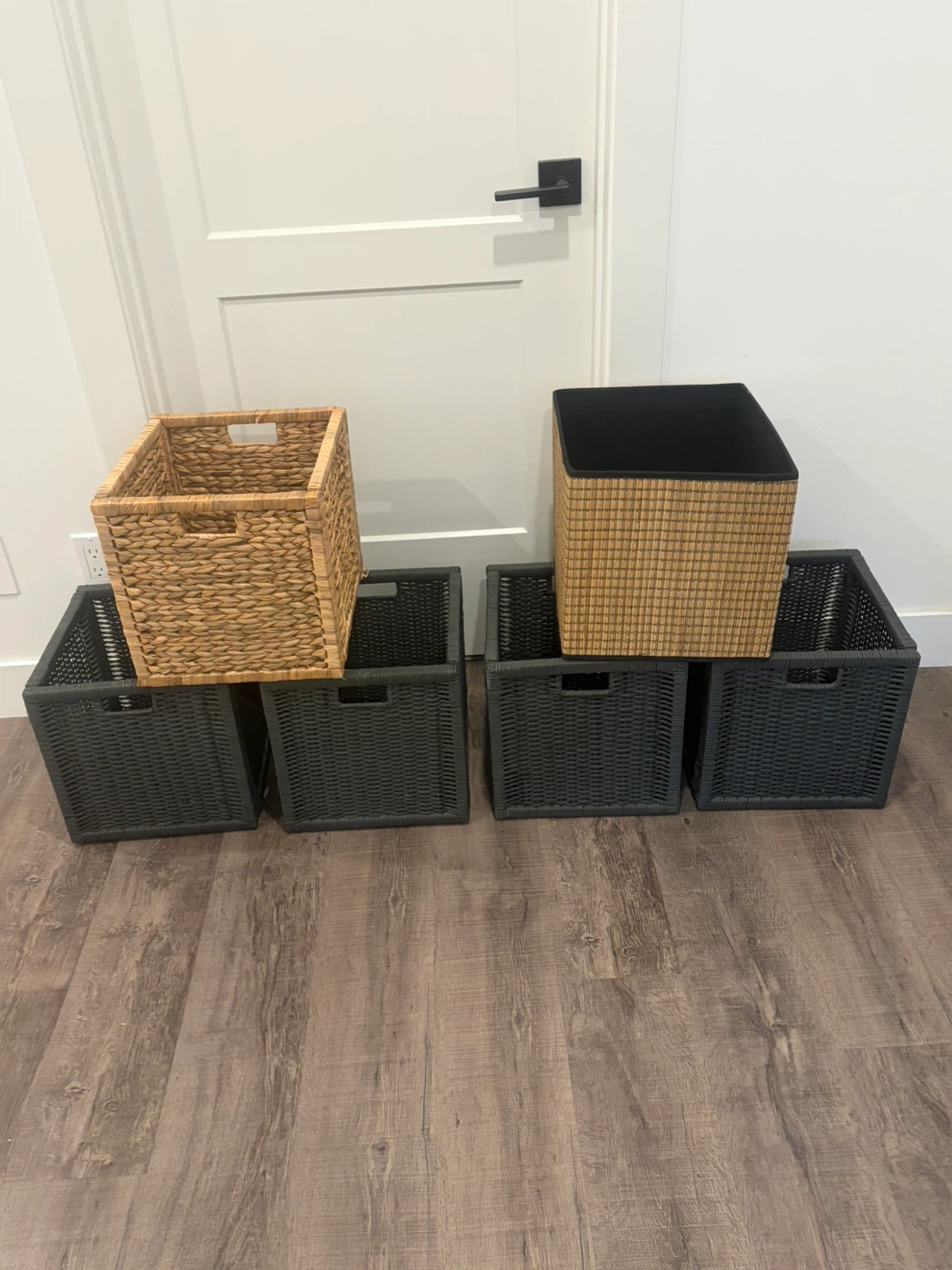 IKEA KALLAX insert baskets $30 for 6