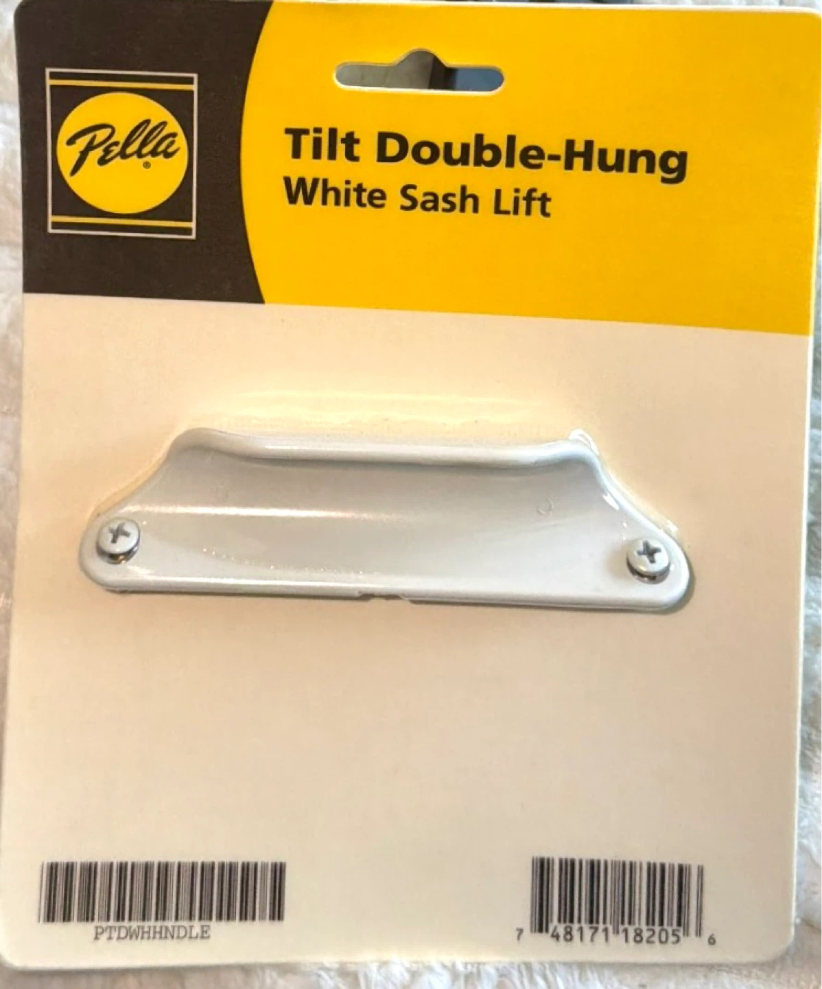 Pella ProLine White Tilt Double-Hung Window Lift Handle New! - photo 3