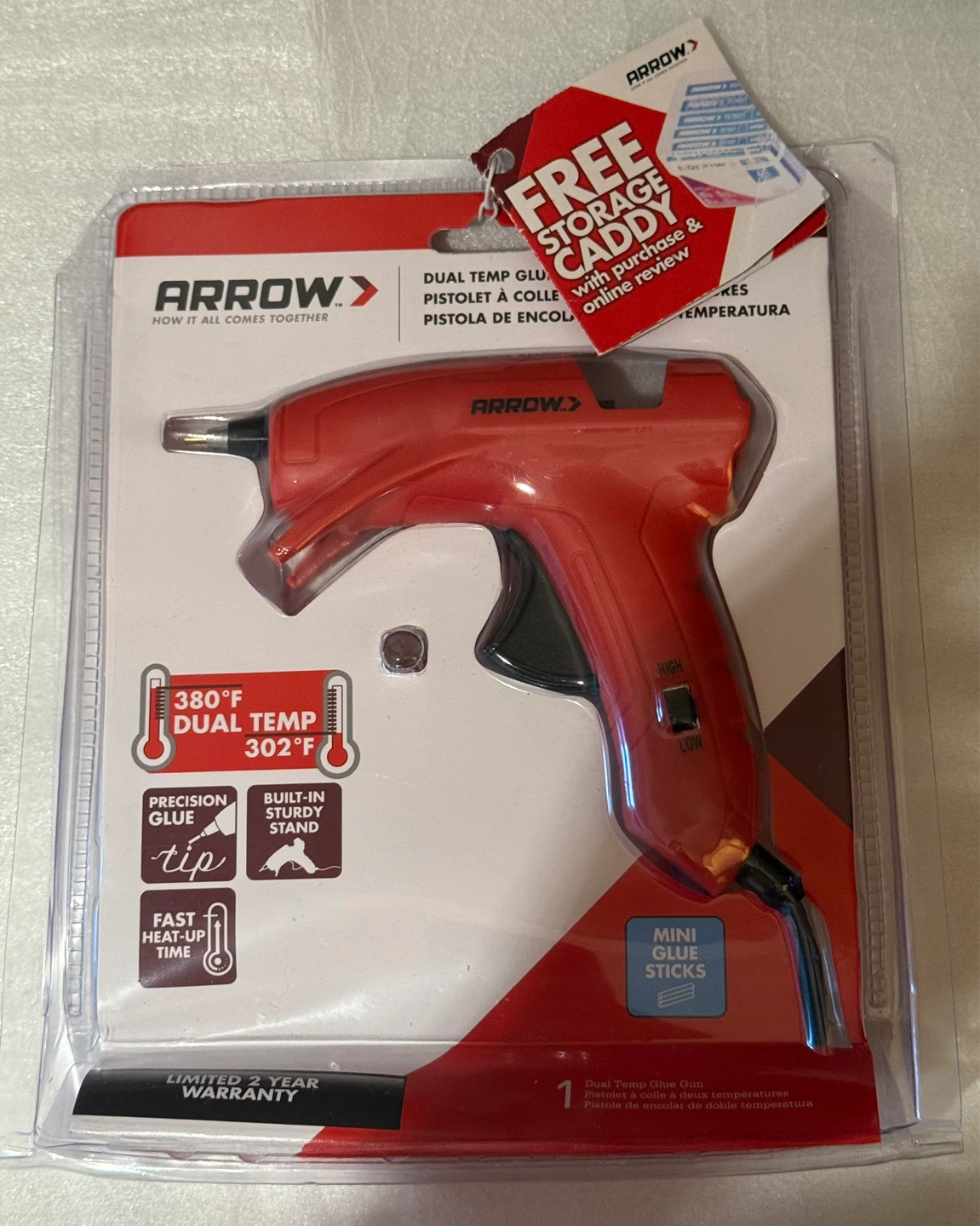Arrow Craft Mini Hot Glue Gun! 🆕 Great for home use!