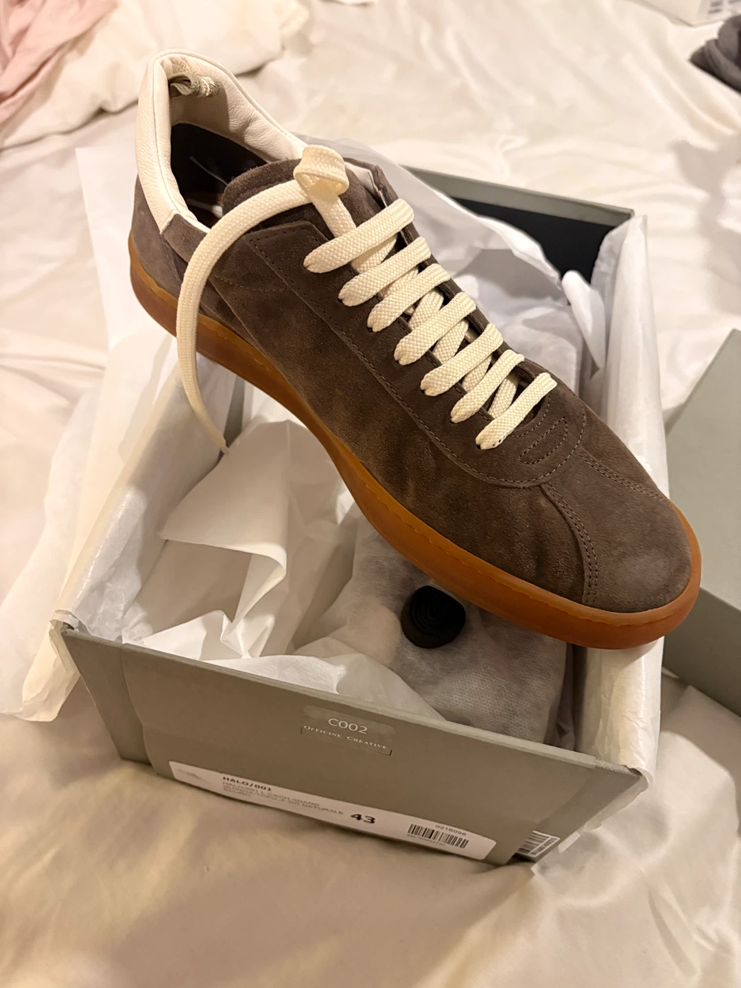 Officine Creative Halo/001 Suede Sneakers - Size 43 - photo 2